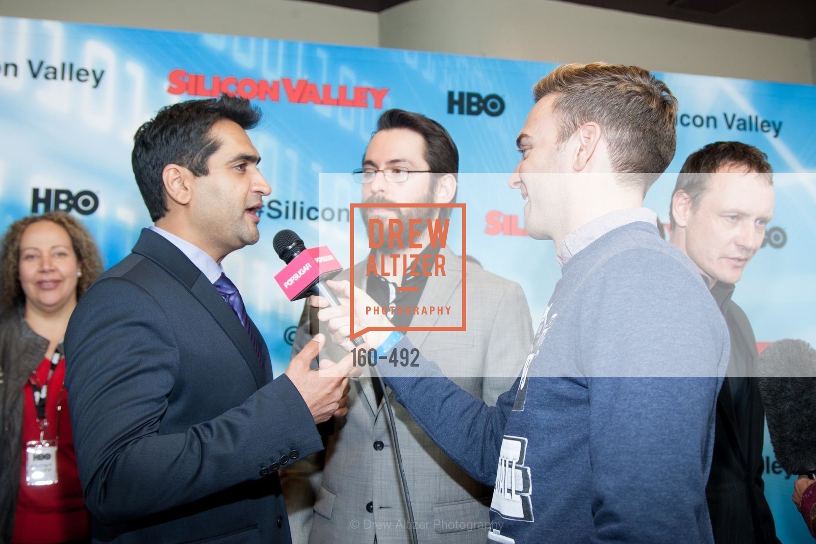 Kumail Nanjiani, Martin Starr, HBO Original Series 'Silicon Valley' Bay Area Premiere, US. US, April 2nd, 2014,Drew Altizer, Drew Altizer Photography, full-service event agency, private events, San Francisco photographer, photographer California