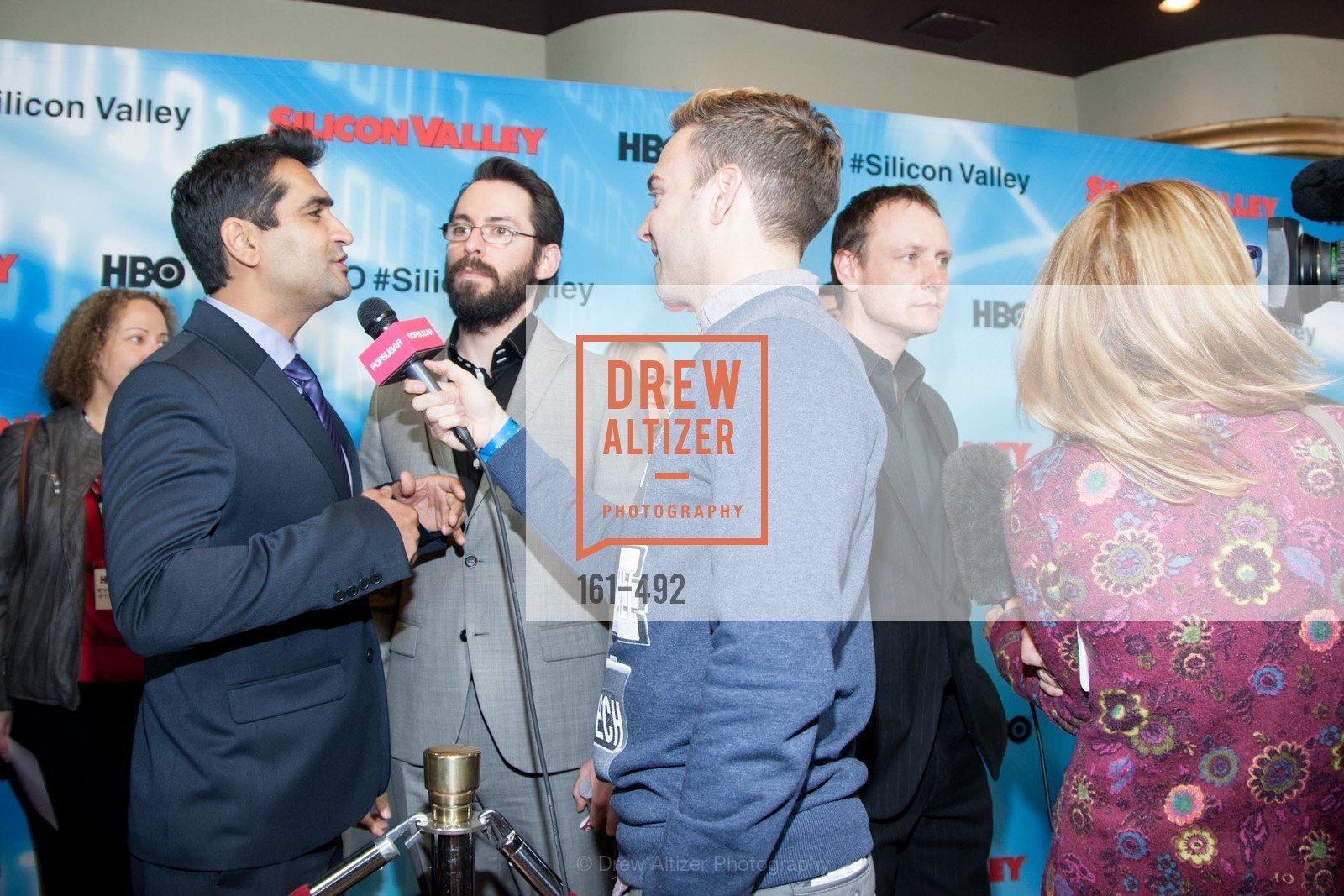Kumail Nanjiani, Martin Starr, HBO Original Series 'Silicon Valley' Bay Area Premiere, US. US, April 2nd, 2014,Drew Altizer, Drew Altizer Photography, full-service agency, private events, San Francisco photographer, photographer california