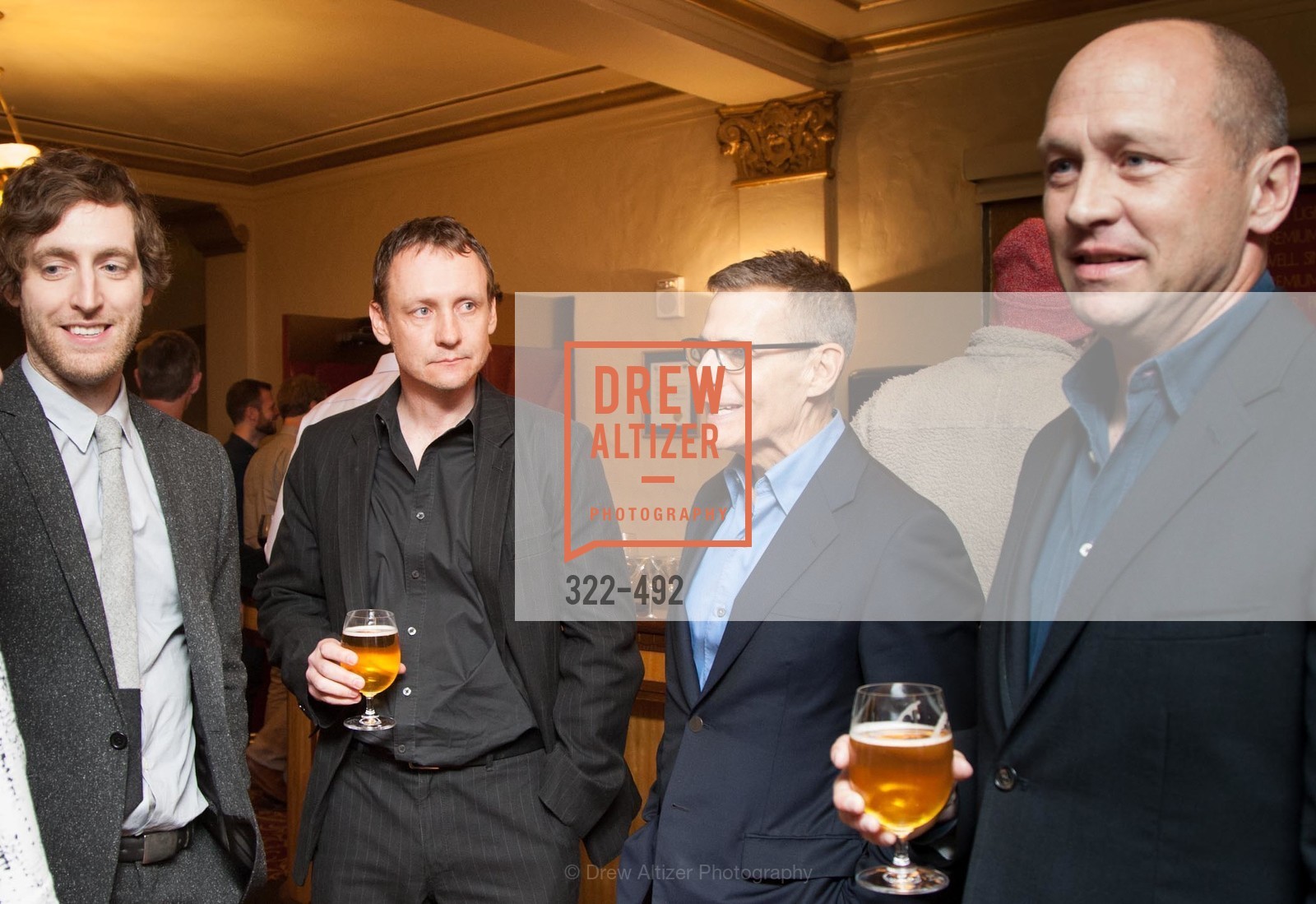 Thomas Middleditch, Alec Berg, Michael Lombardo, Mike Judge, HBO Original Series 'Silicon Valley' Bay Area Premiere, US. US, April 2nd, 2014,Drew Altizer, Drew Altizer Photography, full-service agency, private events, San Francisco photographer, photographer california
