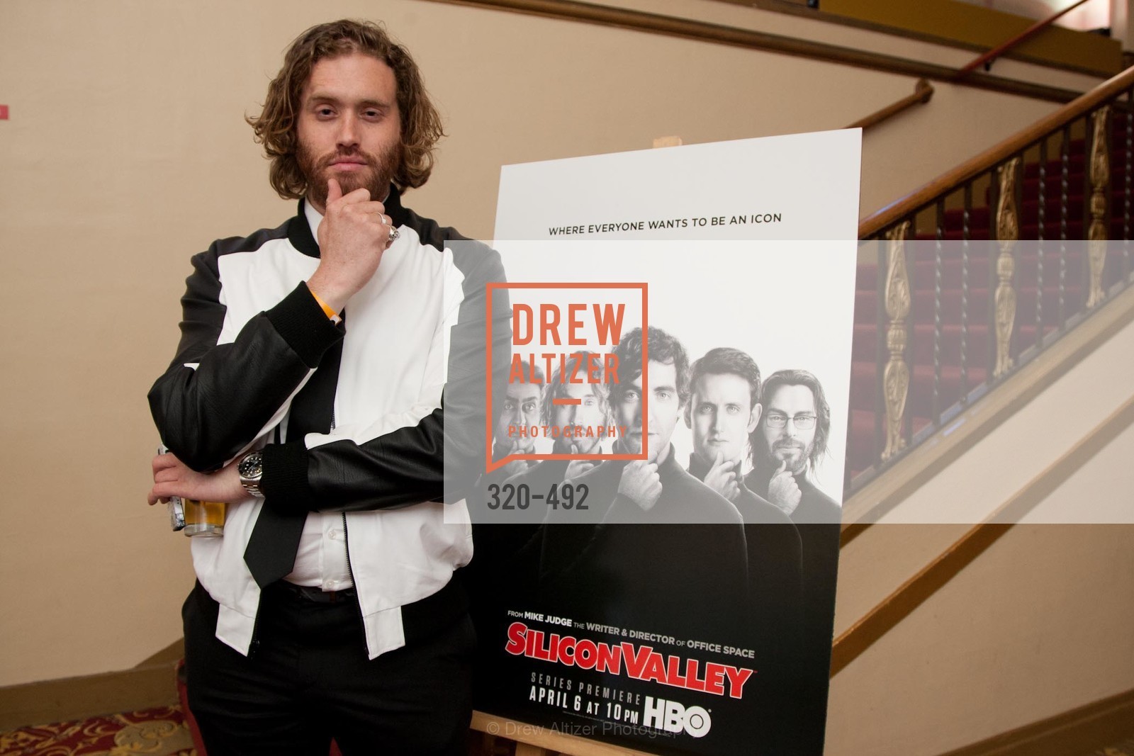 TJ Miller, HBO Original Series 'Silicon Valley' Bay Area Premiere, US. US, April 2nd, 2014,Drew Altizer, Drew Altizer Photography, full-service agency, private events, San Francisco photographer, photographer california