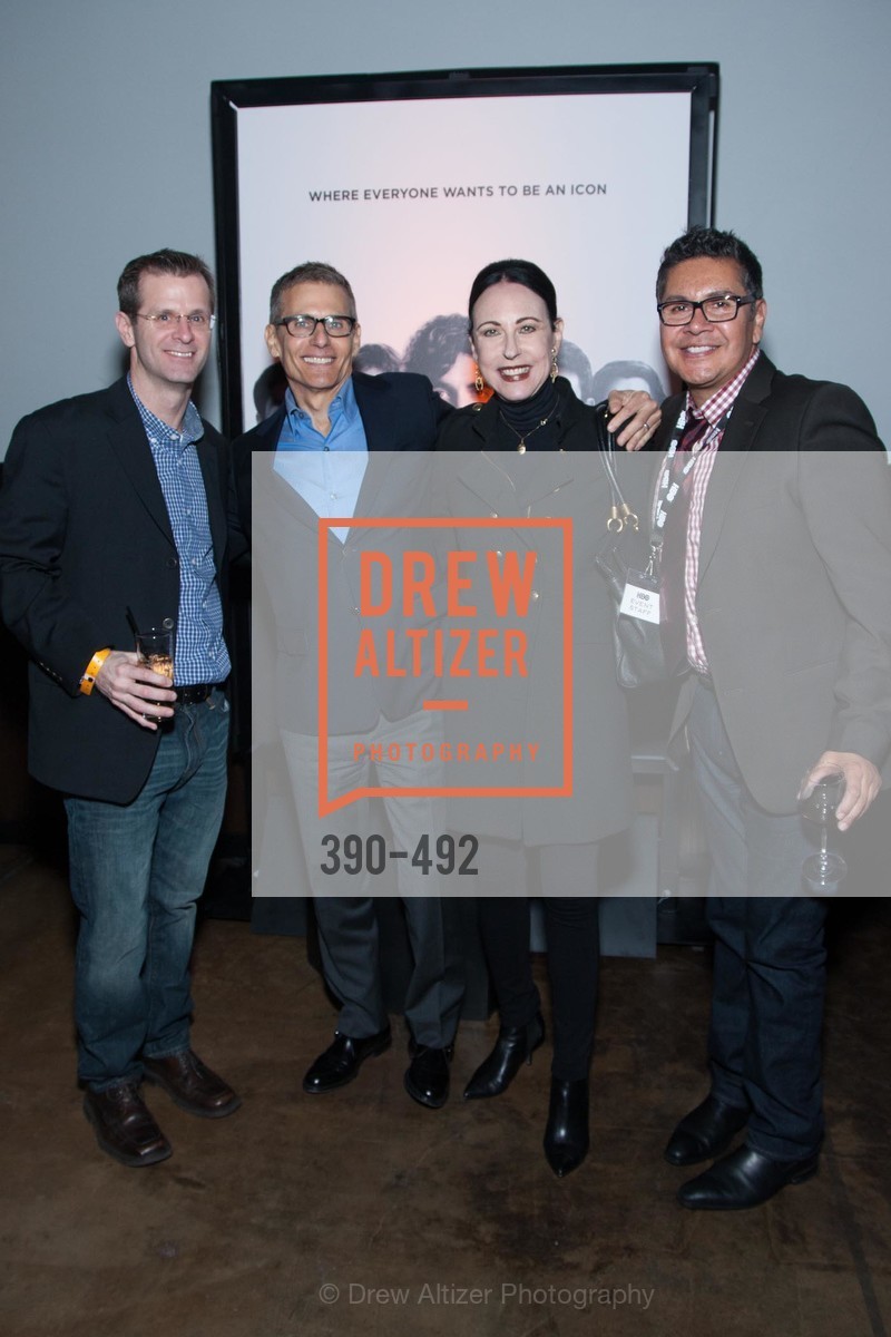 Jeff Cusson, Michael Lombardo, Nancy Lesser, David Castro, HBO Original Series 'Silicon Valley' Bay Area Premiere, US. US, . US, Photo #390-492 Jeff Cusson, Michael Lombardo, Nancy Lesser, David Castro, Photo #390-492