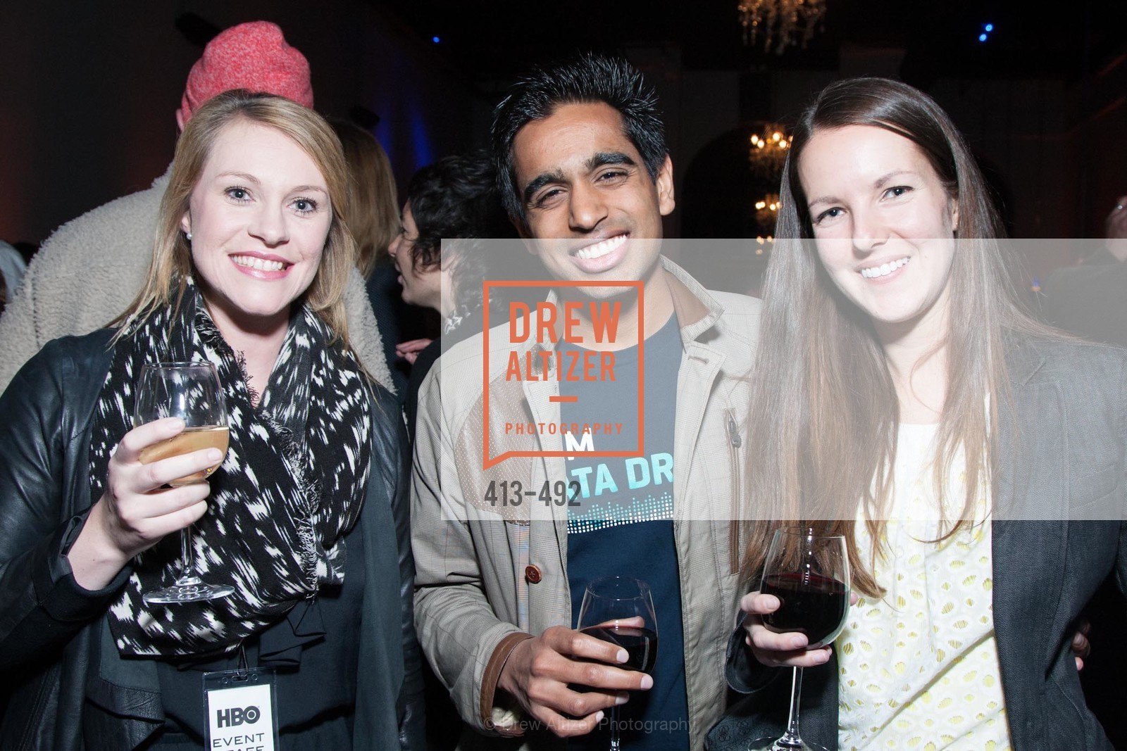 Caitlin Bryand, Suhail Doshi, Laura Sadatt, HBO Original Series 'Silicon Valley' Bay Area Premiere, US. US, April 2nd, 2014,Drew Altizer, Drew Altizer Photography, full-service agency, private events, San Francisco photographer, photographer california