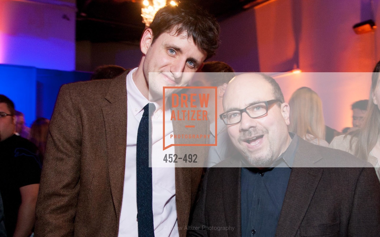 Zach Woods, Craig Newmark, HBO Original Series 'Silicon Valley' Bay Area Premiere, US. US, April 2nd, 2014,Drew Altizer, Drew Altizer Photography, full-service agency, private events, San Francisco photographer, photographer california