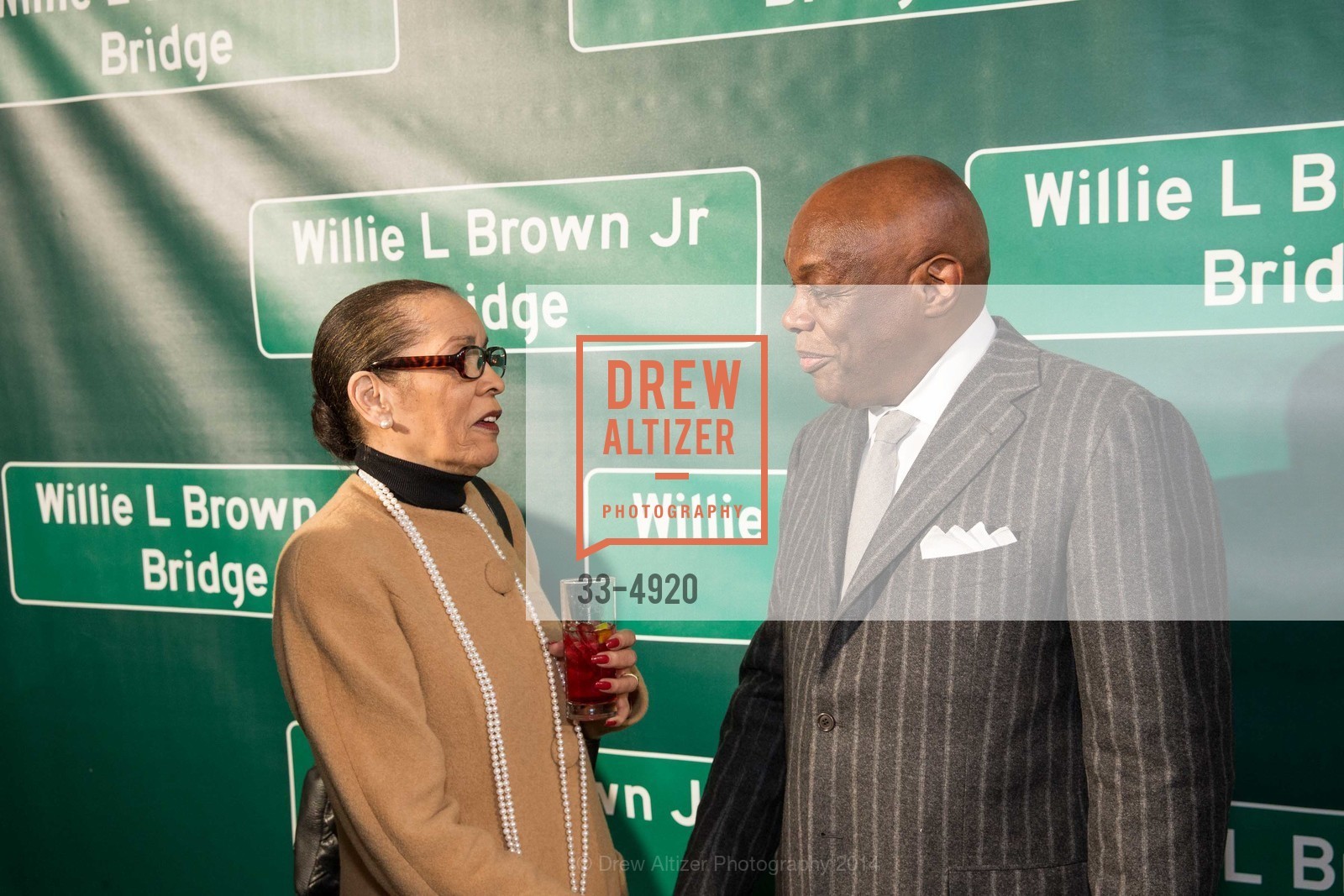 Willie Brown, WILLIE L BROWN JR BRIDGE Opening, US, February 11th, 2014, Photo #33-4920 Willie Brown, Photo #33-4920