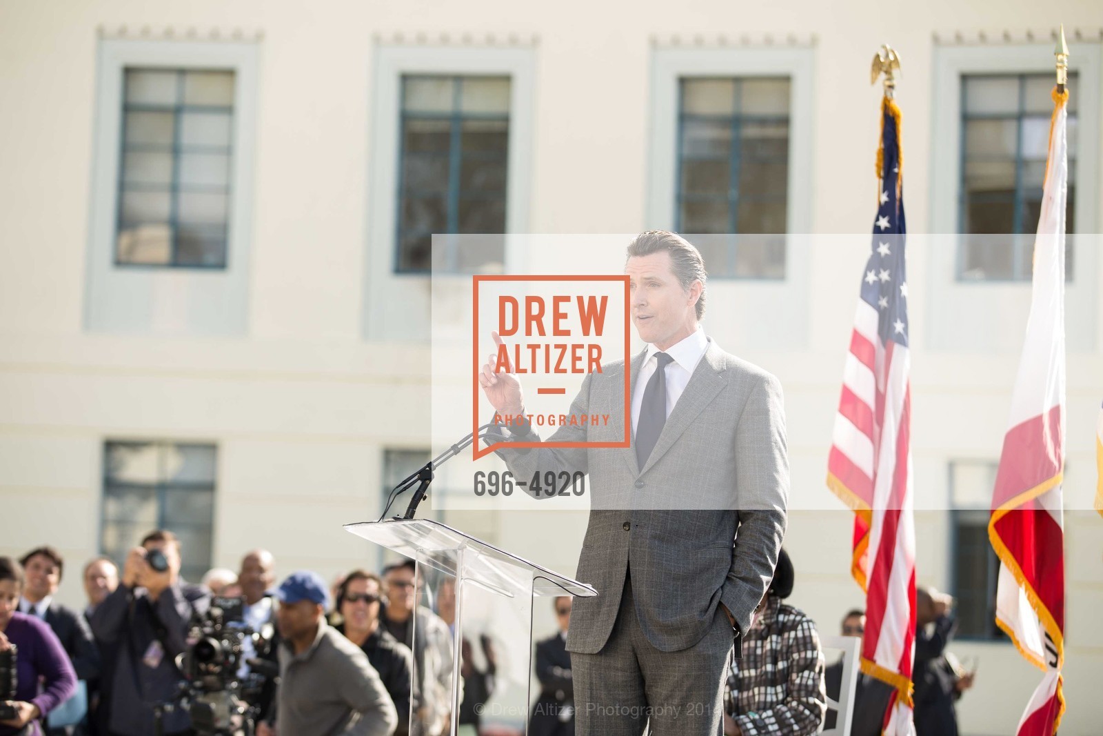 Gavin Newsom, WILLIE L BROWN JR BRIDGE Opening, US, February 11th, 2014, Photo #696-4920 Gavin Newsom, Photo #696-4920
