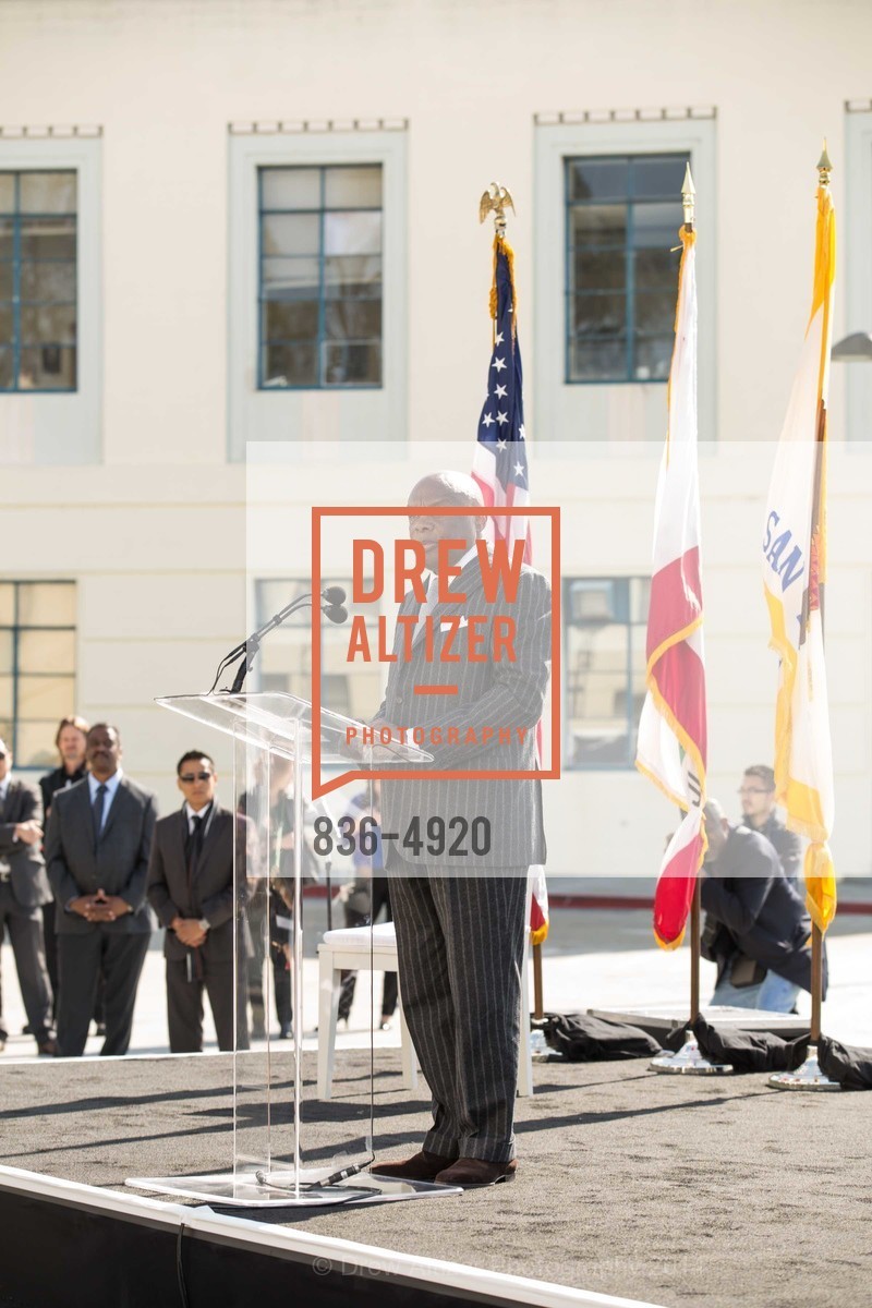 Willie Brown, WILLIE L BROWN JR BRIDGE Opening, US, February 11th, 2014, Photo #836-4920 Willie Brown, Photo #836-4920