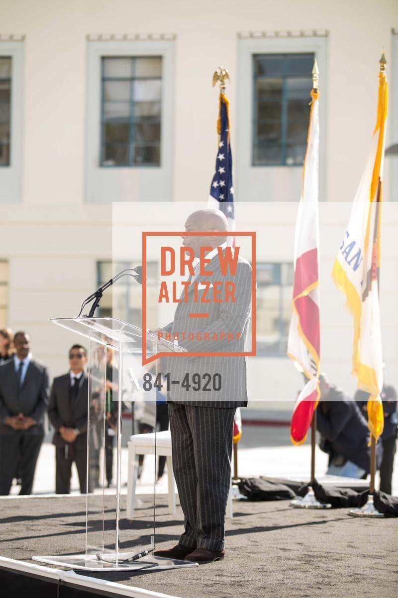 Willie Brown, WILLIE L BROWN JR BRIDGE Opening, US, February 11th, 2014, Photo #841-4920 Willie Brown, Photo #841-4920
