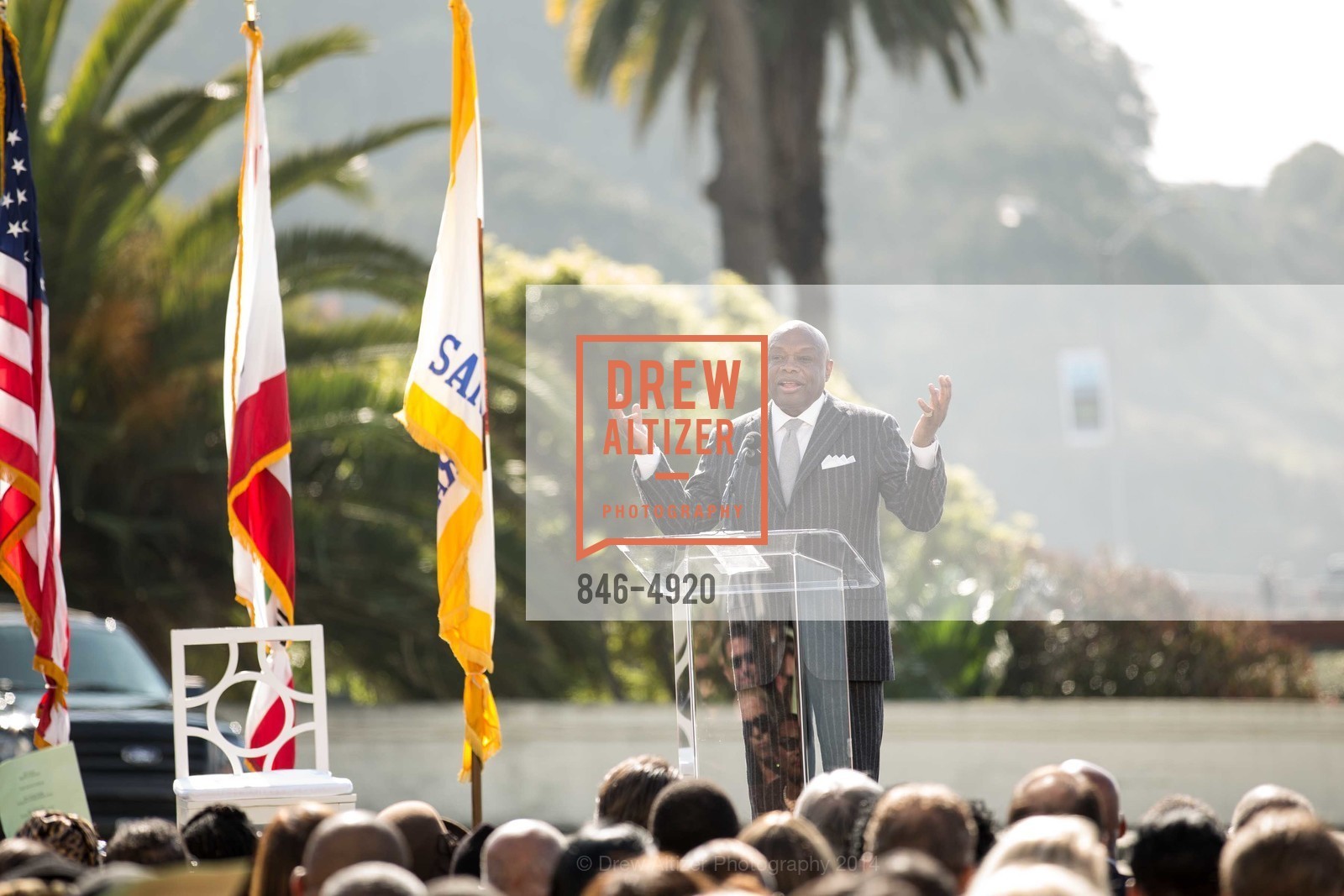 Willie Brown, WILLIE L BROWN JR BRIDGE Opening, US, February 11th, 2014, Photo #846-4920 Willie Brown, Photo #846-4920