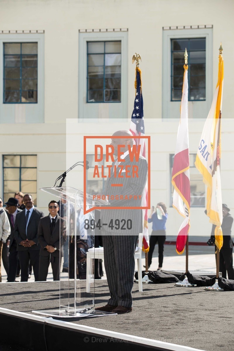 Willie Brown, WILLIE L BROWN JR BRIDGE Opening, US, February 11th, 2014, Photo #894-4920 Willie Brown, Photo #894-4920