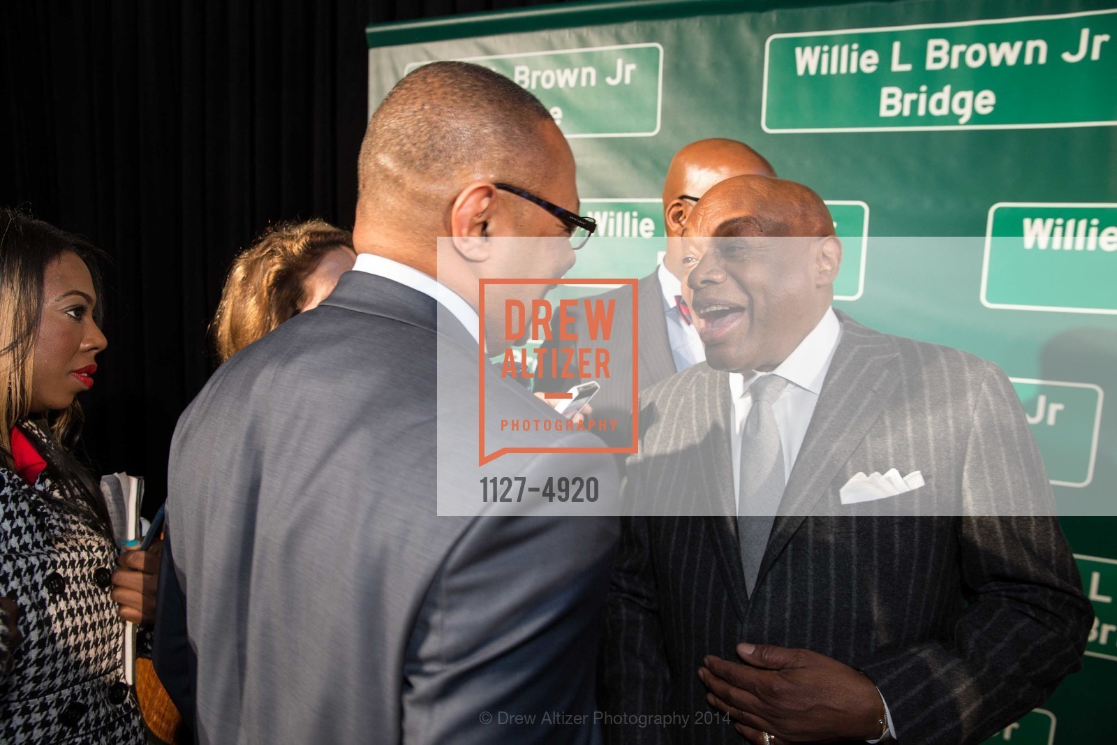 Willie Brown, WILLIE L BROWN JR BRIDGE Opening, US, February 11th, 2014, Photo #1127-4920 Willie Brown, Photo #1127-4920
