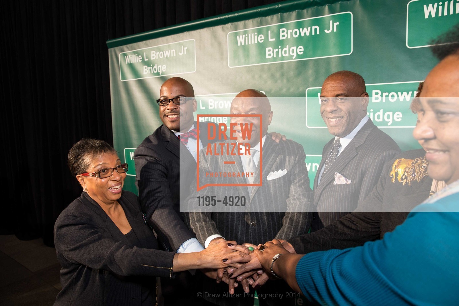 Gwen Moore, Isadore Hall, Willie Brown, Steven Bradford, Photo #1195-4920