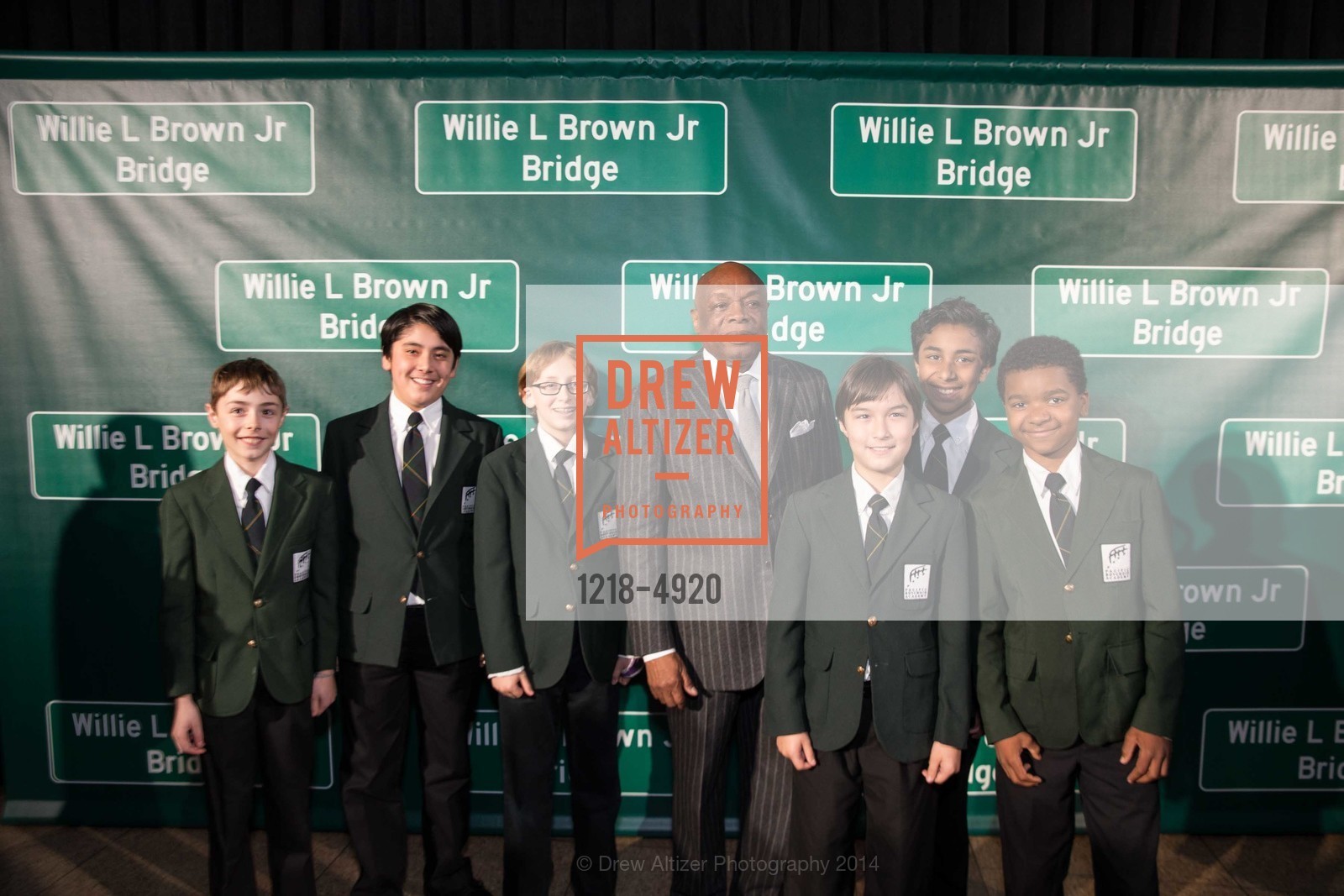 Willie Brown, Pacific Boy Choir Academy, WILLIE L BROWN JR BRIDGE Opening, US, February 11th, 2014, Photo #1218-4920 Willie Brown, Pacific Boy Choir Academy, Photo #1218-4920