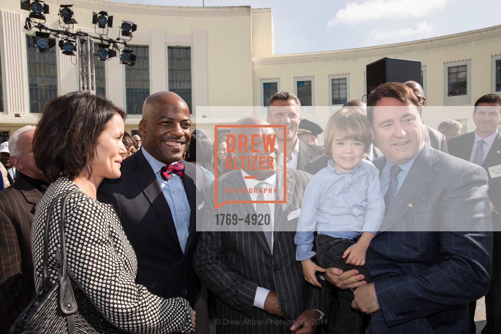 Isadore Hall, Willie Brown, WILLIE L BROWN JR BRIDGE Opening, US, February 11th, 2014, Photo #1769-4920 Isadore Hall, Willie Brown, Photo #1769-4920