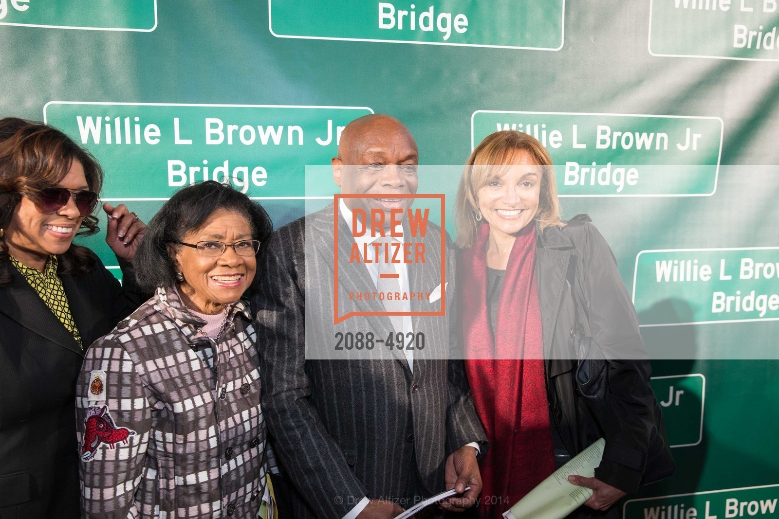 Willie Brown, WILLIE L BROWN JR BRIDGE Opening, US, February 11th, 2014, Photo #2088-4920 Willie Brown, Photo #2088-4920