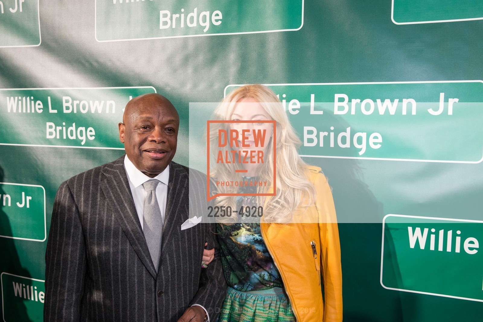 Willie Brown, Sonya Molodetskaya, WILLIE L BROWN JR BRIDGE Opening, US, February 11th, 2014, Photo #2250-4920 Willie Brown, Sonya Molodetskaya, Photo #2250-4920