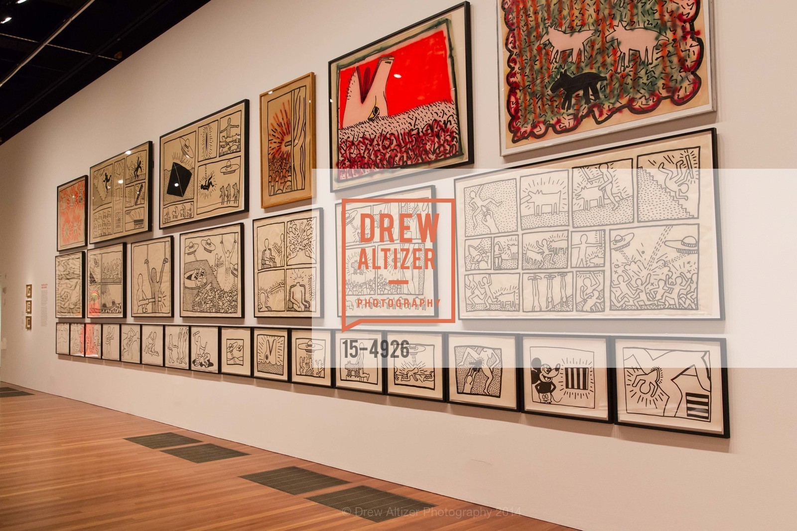 Keith Haring: The Political Line - PRESS PREVIEW, US, November 7th, 2014, Photo #15-4926 Photo #15-4926
