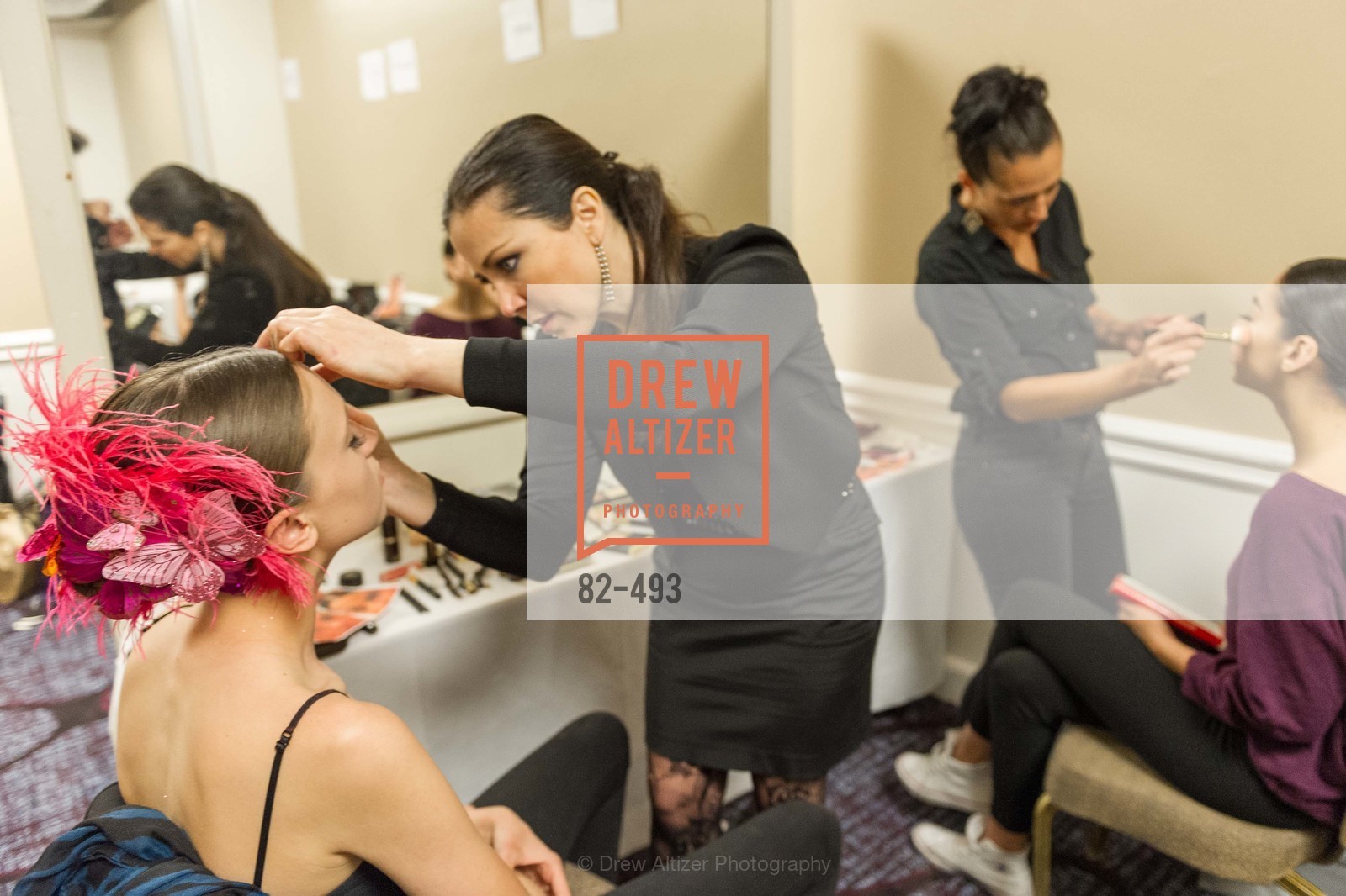 Back Stage, SAN FRANCISCO BALLET AUXULIARY 2014 Fashion Show, April 3rd, 2014, Photo,Drew Altizer, Drew Altizer Photography, full-service event agency, private events, San Francisco photographer, photographer California