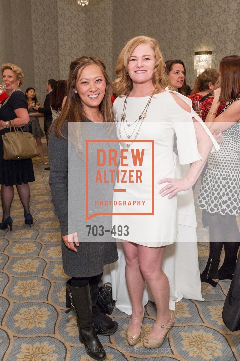 Elizabeth Fullerton, Rene Rodman, SAN FRANCISCO BALLET AUXULIARY 2014 Fashion Show, US. The Fairmont, April 3rd, 2014
