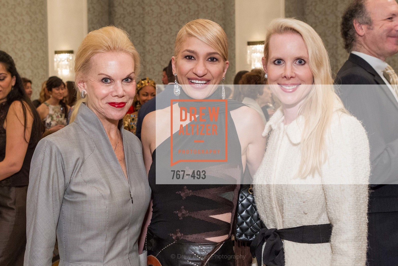 Sandra Farris, Navid Armstrong, Shannon Cronan, SAN FRANCISCO BALLET AUXULIARY 2014 Fashion Show, US. The Fairmont, April 3rd, 2014,Drew Altizer, Drew Altizer Photography, full-service agency, private events, San Francisco photographer, photographer california
