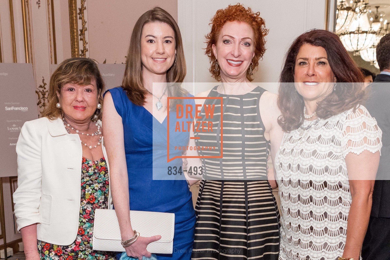 Geri Ferrer-Chan, Megan Swagerty, Patricia Roberts, Jamie Miller, SAN FRANCISCO BALLET AUXULIARY 2014 Fashion Show, US. The Fairmont, Photo #834-493 Geri Ferrer-Chan, Megan Swagerty, Patricia Roberts, Jamie Miller, Photo #834-493