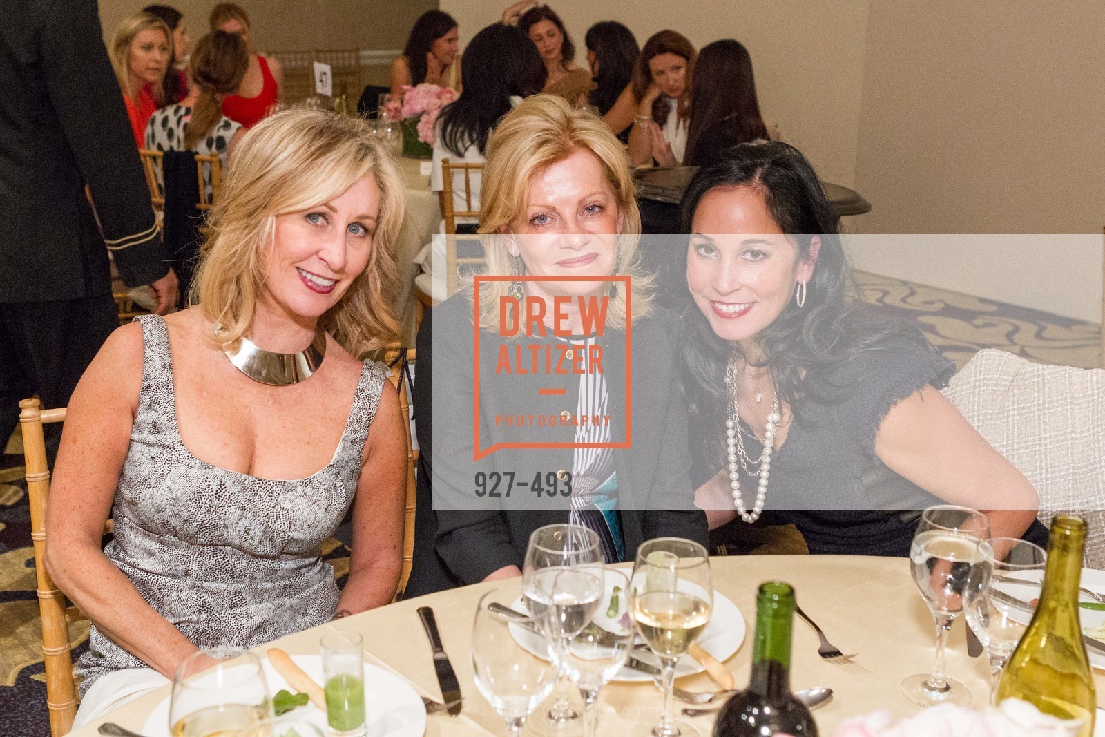 Lisa Keith, Alison Carlson, Michelle Molfino, SAN FRANCISCO BALLET AUXULIARY 2014 Fashion Show, US. The Fairmont, April 3rd, 2014