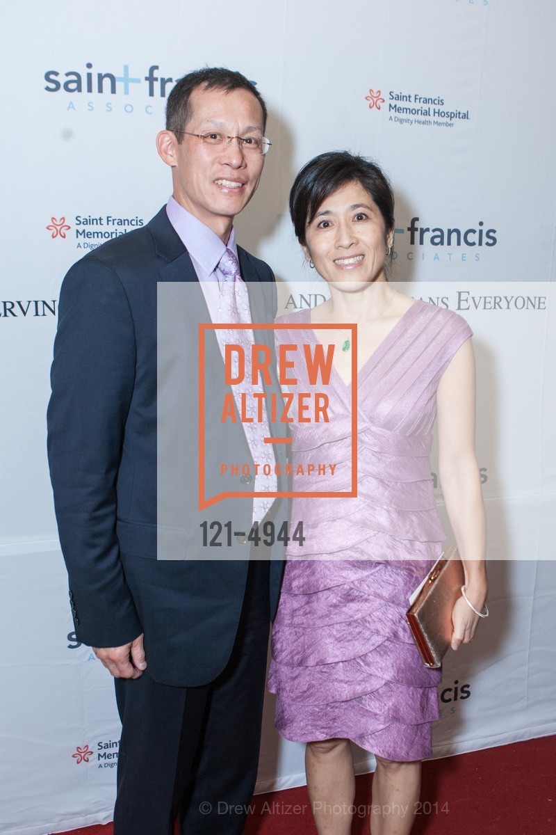 Calvin Gong, Nancy Ong, SAINT FRANCIS FOUNDATION Winter Gala, US, December 5th, 2014, Photo #121-4944 Calvin Gong, Nancy Ong, Photo #121-4944