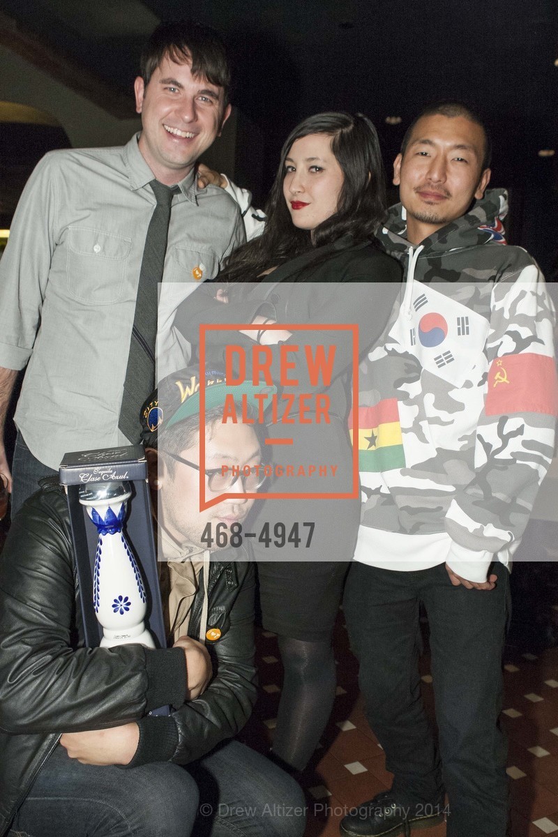 Daniel Lim, Malcolm Pullinger, Mia Erickson, Bobby Lee, 140210-EatDrink-reupload, US, February 10th, 2014, Photo #468-4947 Daniel Lim, Malcolm Pullinger, Mia Erickson, Bobby Lee, Photo #468-4947