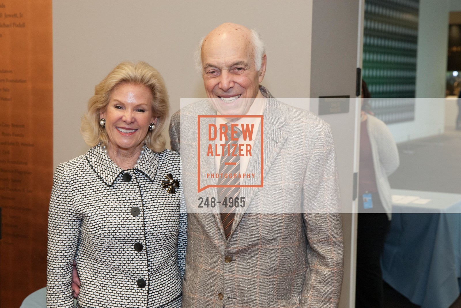 Dede Wilsey, Robert Meyerhoff, Press Preview: Modernism from the National Gallery of Art: The Robert & Jane Meyerhoff Collection, US, June 5th, 2014, Photo #248-4965 Dede Wilsey, Robert Meyerhoff, Photo #248-4965
