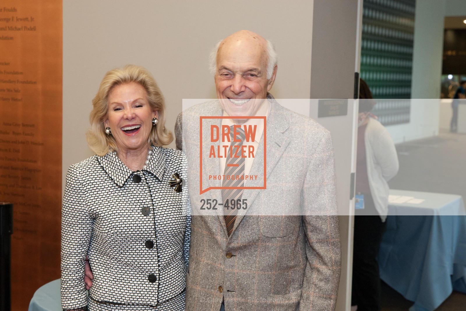 Dede Wilsey, Robert Meyerhoff, Press Preview: Modernism from the National Gallery of Art: The Robert & Jane Meyerhoff Collection, US, June 5th, 2014, Photo #252-4965 Dede Wilsey, Robert Meyerhoff, Photo #252-4965