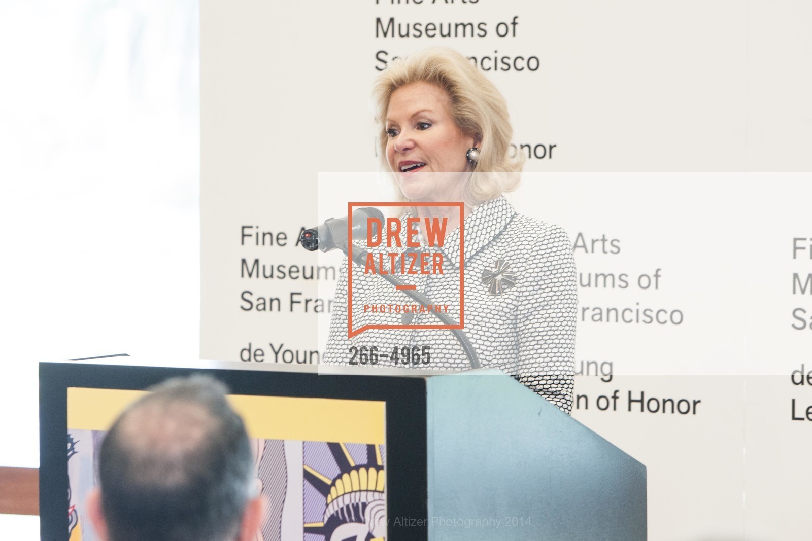 Dede Wilsey, Press Preview: Modernism from the National Gallery of Art: The Robert & Jane Meyerhoff Collection, US, June 5th, 2014, Photo #266-4965 Dede Wilsey, Photo #266-4965