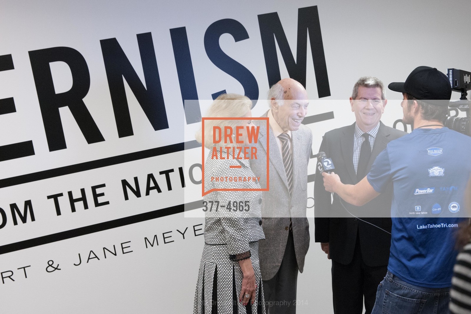 Dede Wilsey, Robert Meyerhoff, Richard Benefield, Press Preview: Modernism from the National Gallery of Art: The Robert & Jane Meyerhoff Collection, US, June 5th, 2014, Photo #377-4965 Dede Wilsey, Robert Meyerhoff, Richard Benefield, Photo #377-4965