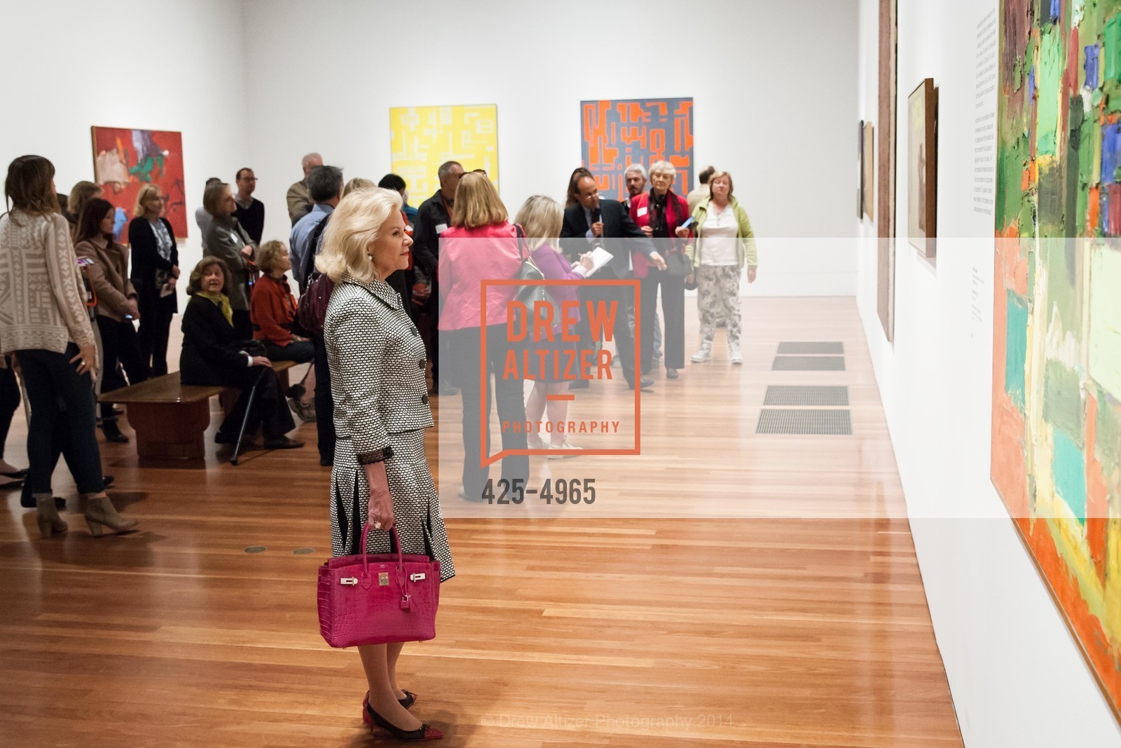 Dede Wilsey, Press Preview: Modernism from the National Gallery of Art: The Robert & Jane Meyerhoff Collection, US, June 5th, 2014, Photo #425-4965 Dede Wilsey, Photo #425-4965
