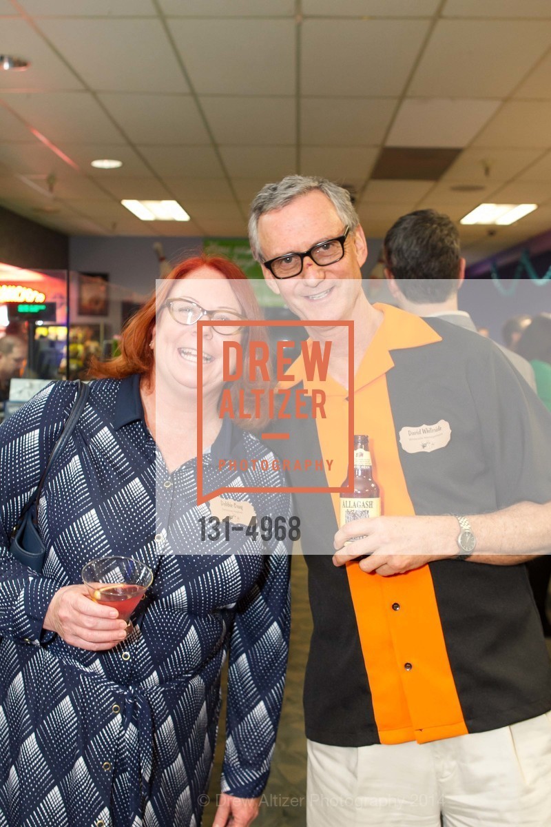 Debbie Gray, David Whiteside, SCAVULLO DESIGN & WHITESIDE MANAGEMENT Bowling Party, US, December 5th, 2014, Photo #131-4968 Debbie Gray, David Whiteside, Photo #131-4968