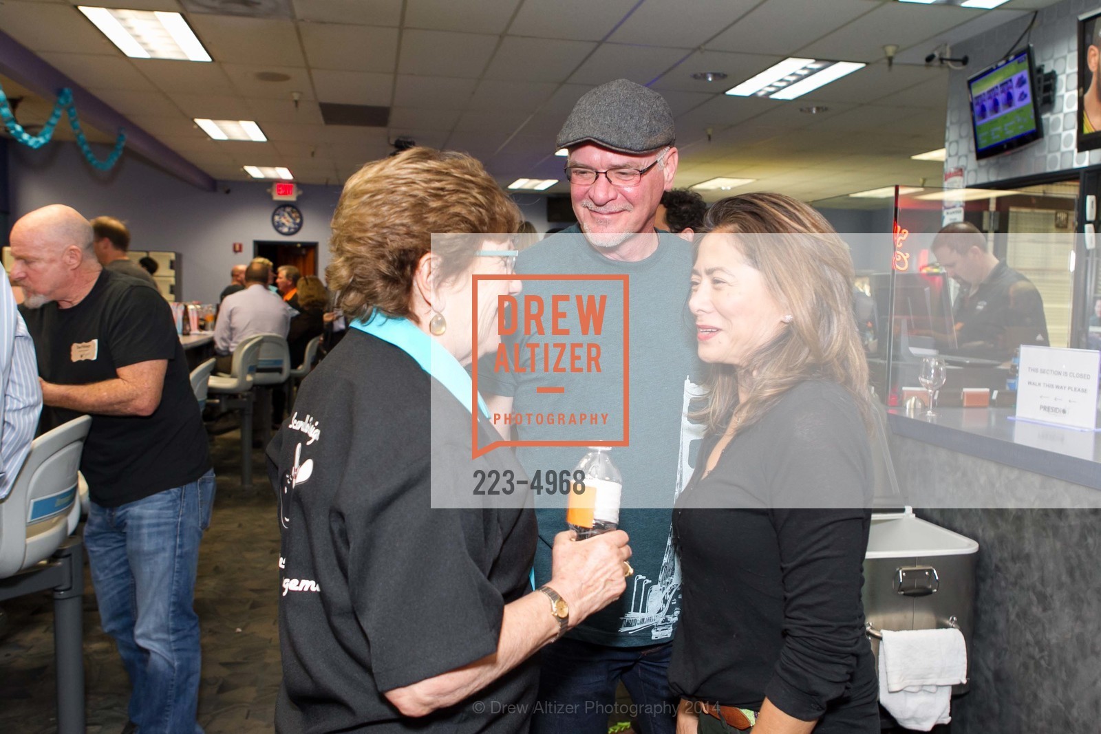 Ana Maria Delgado, Barbara Scavullo, Terry Bryant, SCAVULLO DESIGN & WHITESIDE MANAGEMENT Bowling Party, US, December 5th, 2014, Photo #223-4968 Ana Maria Delgado, Barbara Scavullo, Terry Bryant, Photo #223-4968