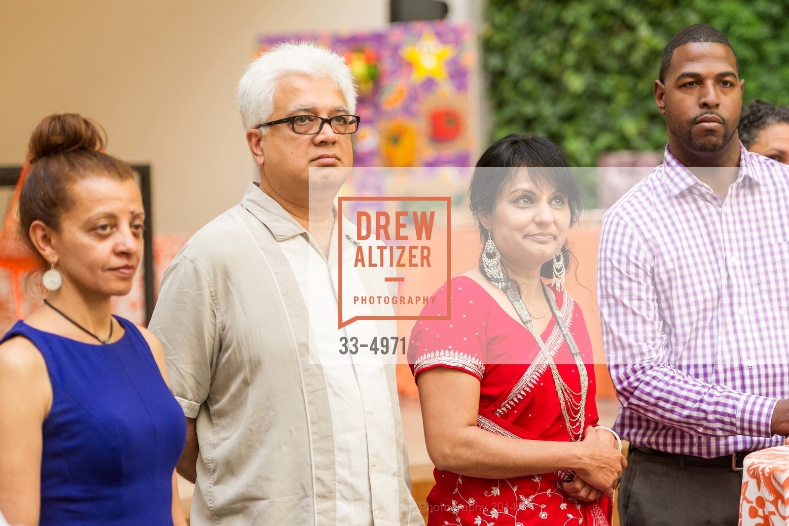 Eji Atlaw, Paresh Patel, Heena Patel, Charles Farrier, Photo #33-4971