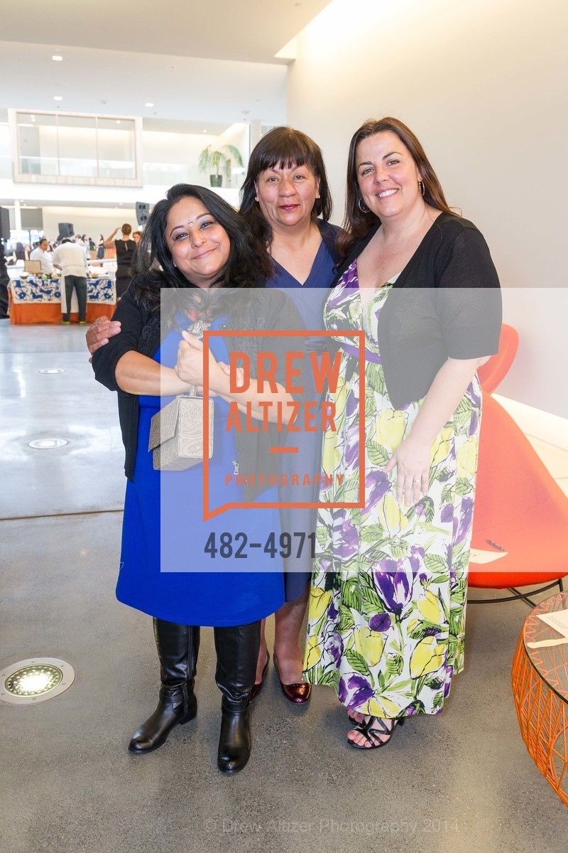 Bini Pradhan, Alicia Villanueva, Donna Sky, LA COCINA'S 2nd Annual Gala, US, May 12th, 2014, Photo #482-4971 Bini Pradhan, Alicia Villanueva, Donna Sky, Photo #482-4971