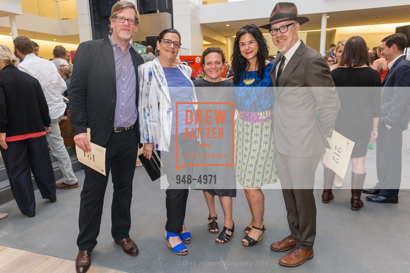 Andy Rappaport, Deborah Rappaport, Traci Des Jardin, Rebecca ?, Adam Savage, LA COCINA'S 2nd Annual Gala, US, May 12th, 2014, Photo #948-4971 Andy Rappaport, Deborah Rappaport, Traci Des Jardin, Rebecca ?, Adam Savage, Photo #948-4971