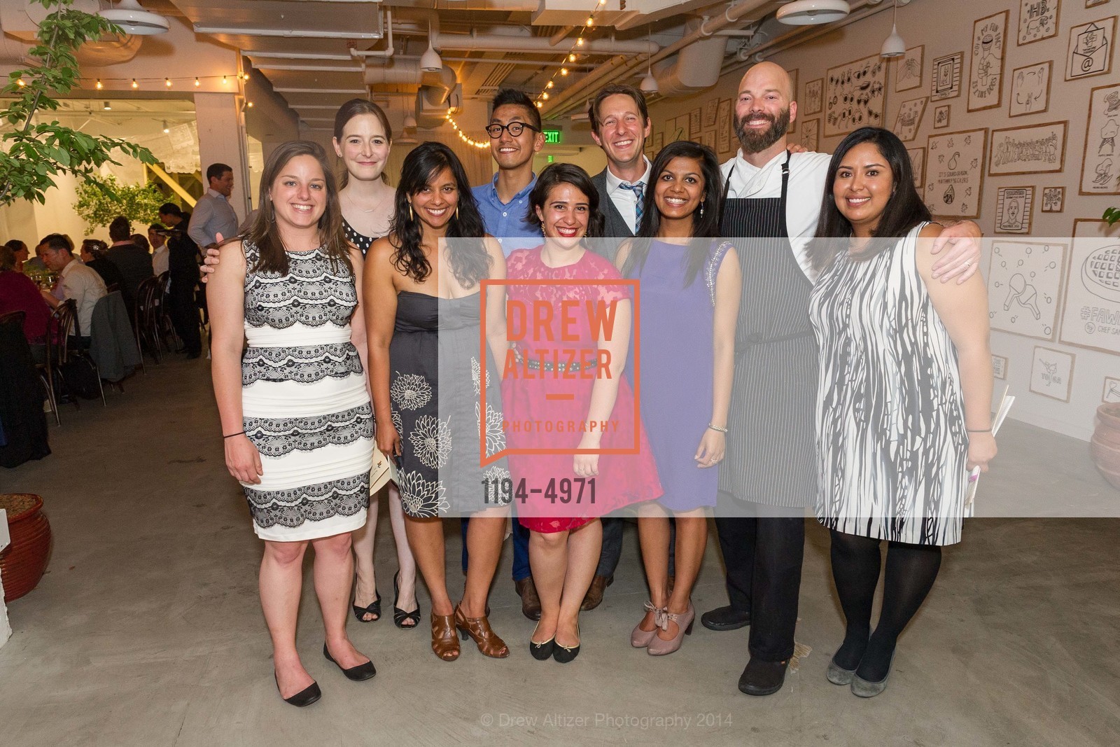Michelle Fernandez, Leticia Landa, Geetika Agrawal, Christopher Paguio, Danielle Sawaya, Caleb Zigas, Aditi Shah, Brent Johnson, Aniela Valtierra, LA COCINA'S 2nd Annual Gala, US, May 12th, 2014, Photo #1194-4971 Michelle Fernandez, Leticia Landa, Geetika Agrawal, Christopher Paguio, Danielle Sawaya, Caleb Zigas, Aditi Shah, Brent Johnson, Aniela Valtierra, Photo #1194-4971