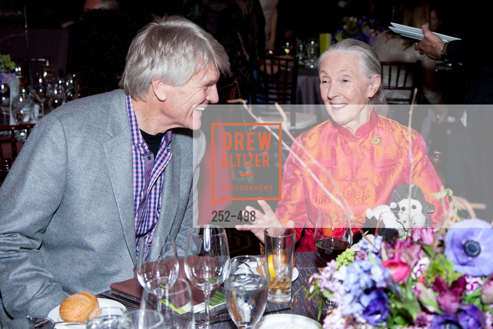 Boyd Matson, Jane Goodall, Dr. Jane Goodall 80th Birthday Celebration, US. US, April 3rd, 2014,Drew Altizer, Drew Altizer Photography, full-service event agency, private events, San Francisco photographer, photographer California