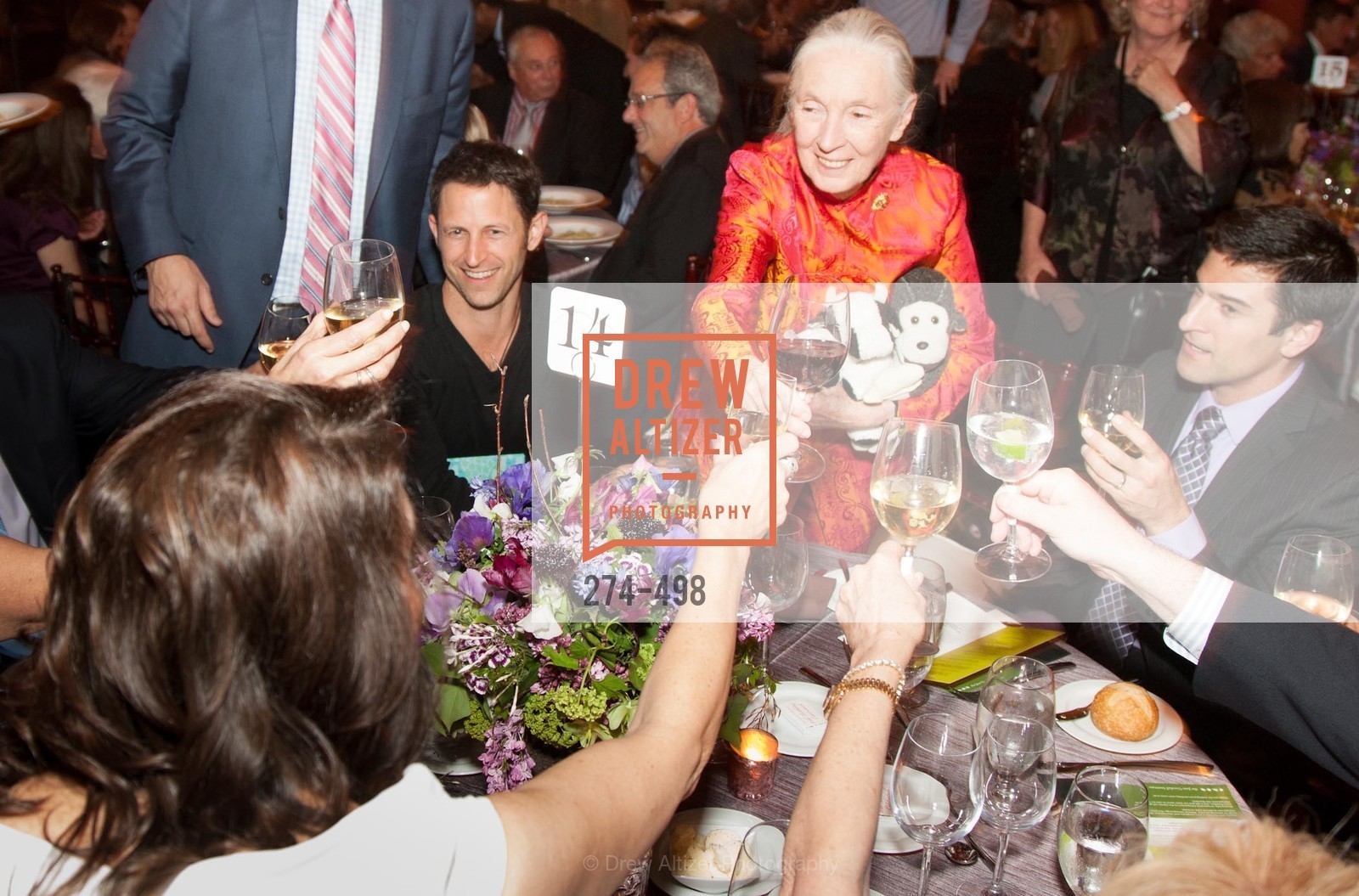 Jane Goodall, Dr. Jane Goodall 80th Birthday Celebration, US. US, April 3rd, 2014,Drew Altizer, Drew Altizer Photography, full-service event agency, private events, San Francisco photographer, photographer California