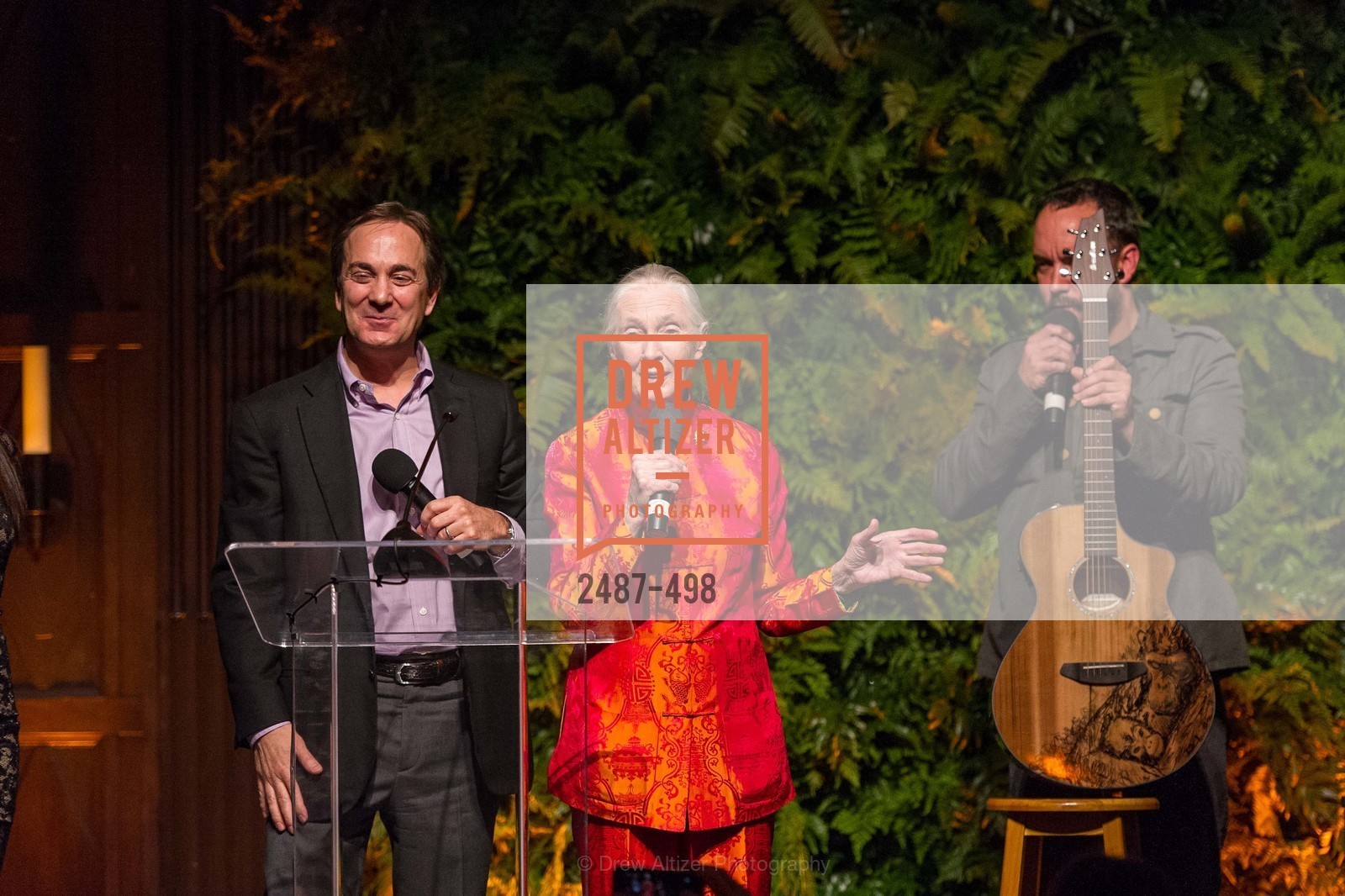 Charlie Knowles, Jane Goodall, Dave Matthews, Photo #2487-498