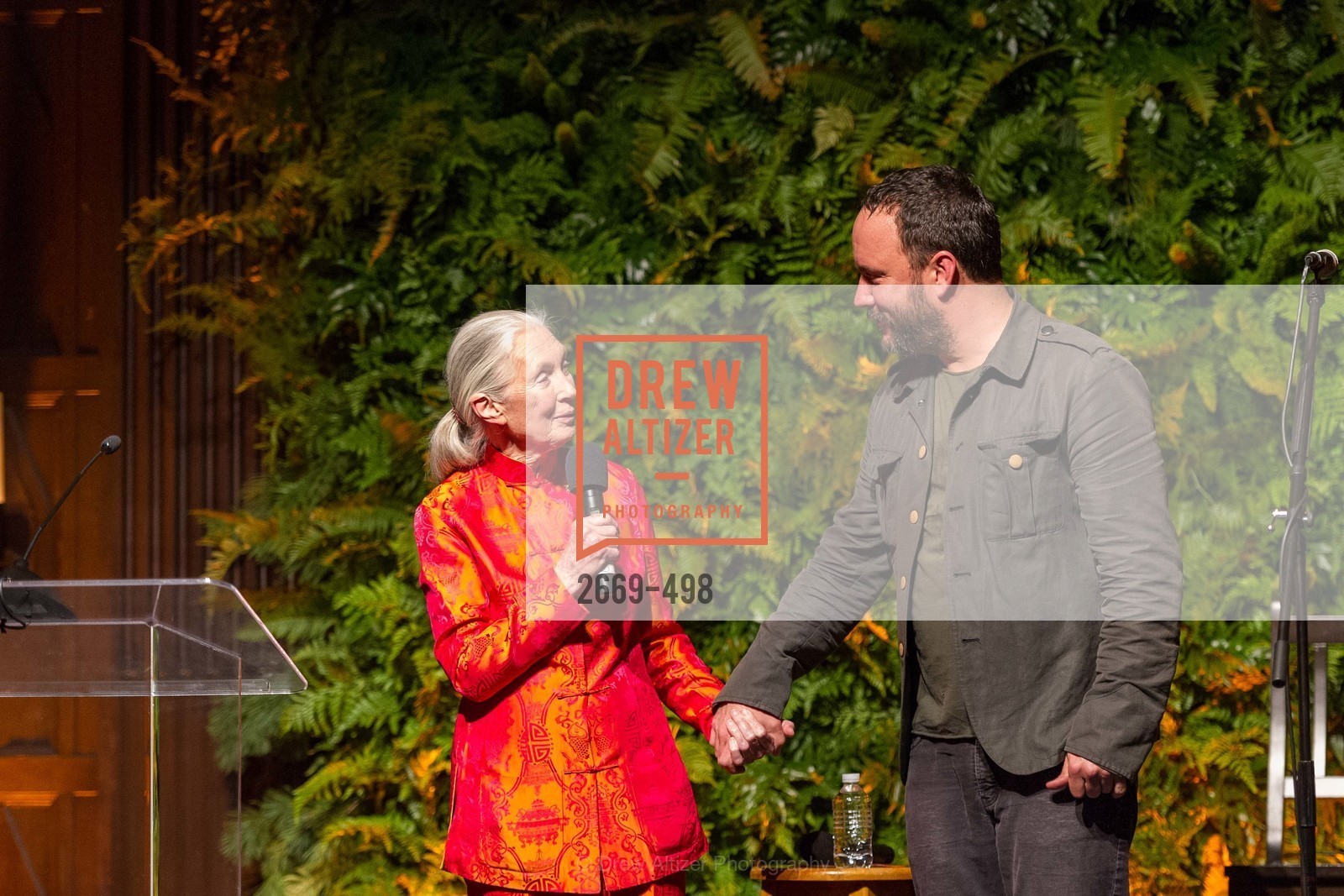 Jane Goodall, Dave Matthews, Dr. Jane Goodall 80th Birthday Celebration, US. US, April 3rd, 2014,Drew Altizer, Drew Altizer Photography, full-service agency, private events, San Francisco photographer, photographer california