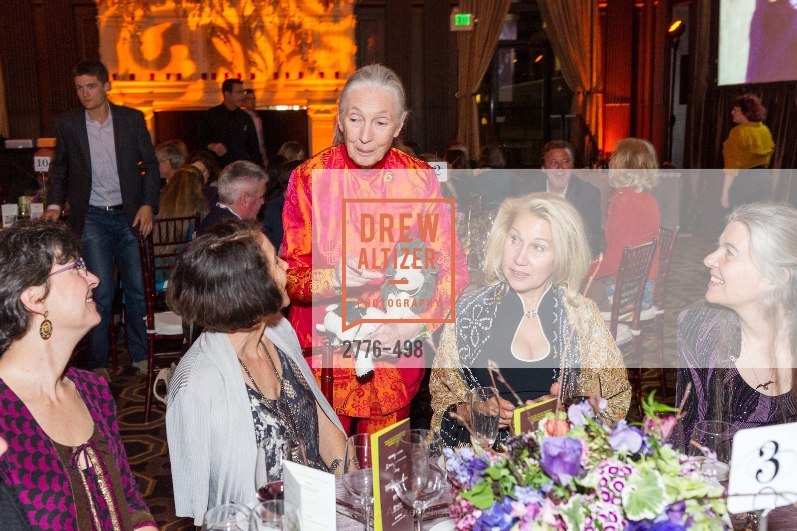 Jane Goodall, Terri Ducay, Dr. Jane Goodall 80th Birthday Celebration, US. US, April 3rd, 2014,Drew Altizer, Drew Altizer Photography, full-service agency, private events, San Francisco photographer, photographer california