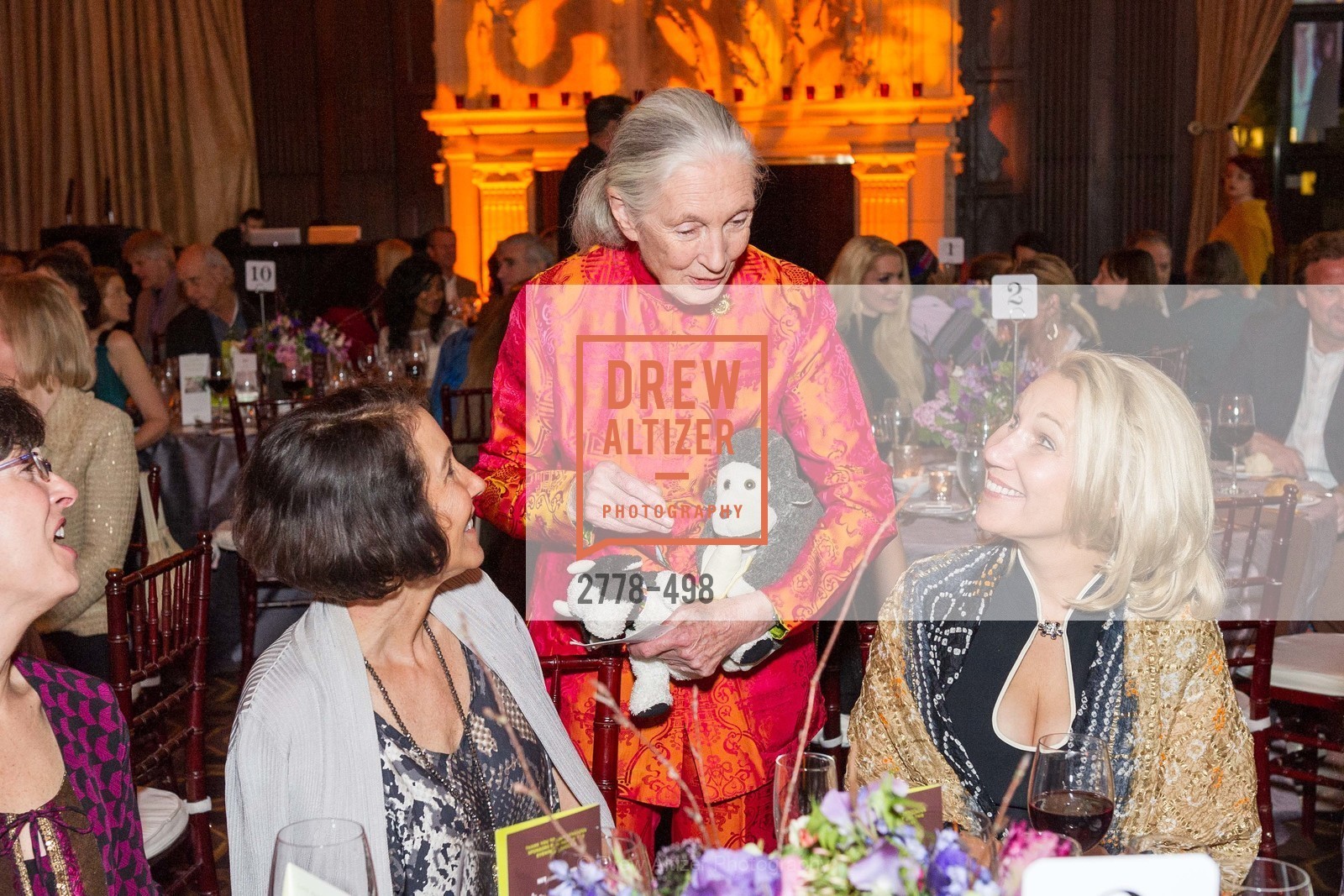 Jane Goodall, Terri Ducay, Dr. Jane Goodall 80th Birthday Celebration, US. US, April 3rd, 2014,Drew Altizer, Drew Altizer Photography, full-service agency, private events, San Francisco photographer, photographer california