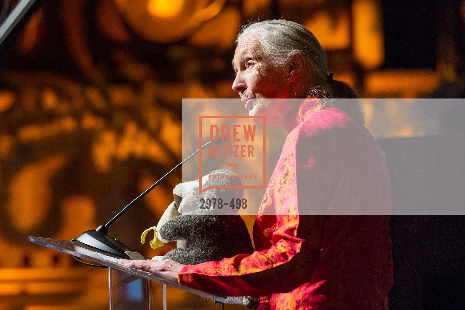 Jane Goodall, Dr. Jane Goodall 80th Birthday Celebration, US. US, April 3rd, 2014,Drew Altizer, Drew Altizer Photography, full-service agency, private events, San Francisco photographer, photographer california