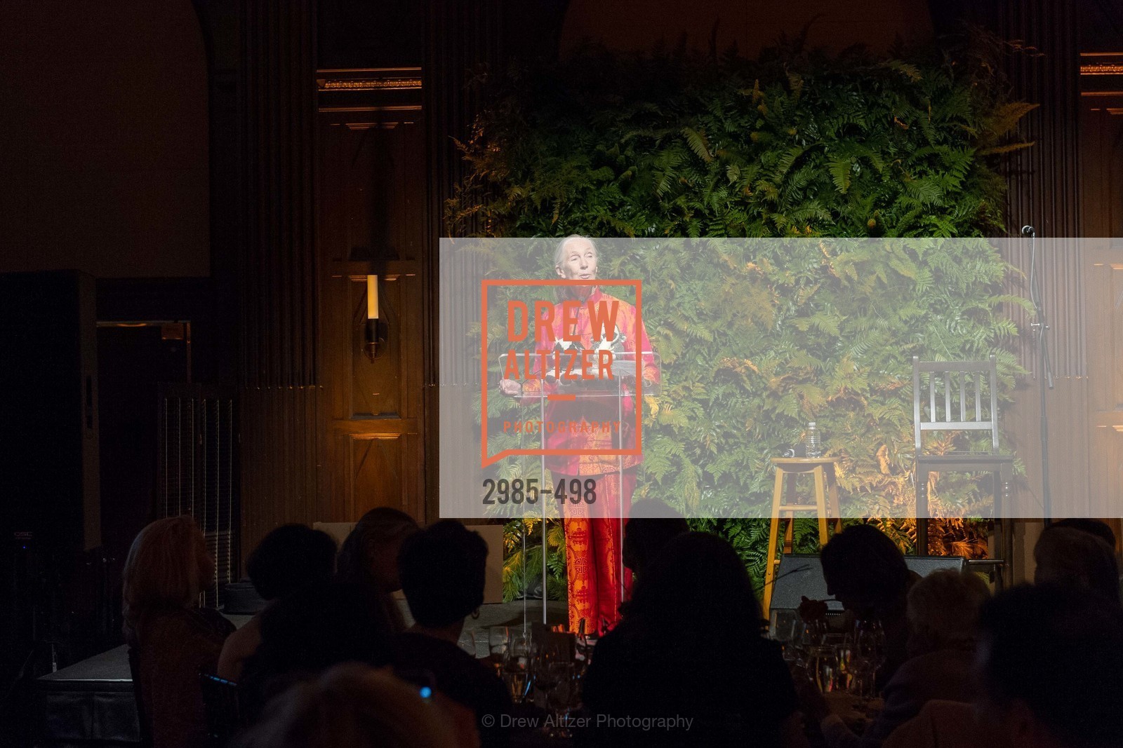 Jane Goodall, Dr. Jane Goodall 80th Birthday Celebration, US. US, April 3rd, 2014,Drew Altizer, Drew Altizer Photography, full-service agency, private events, San Francisco photographer, photographer california