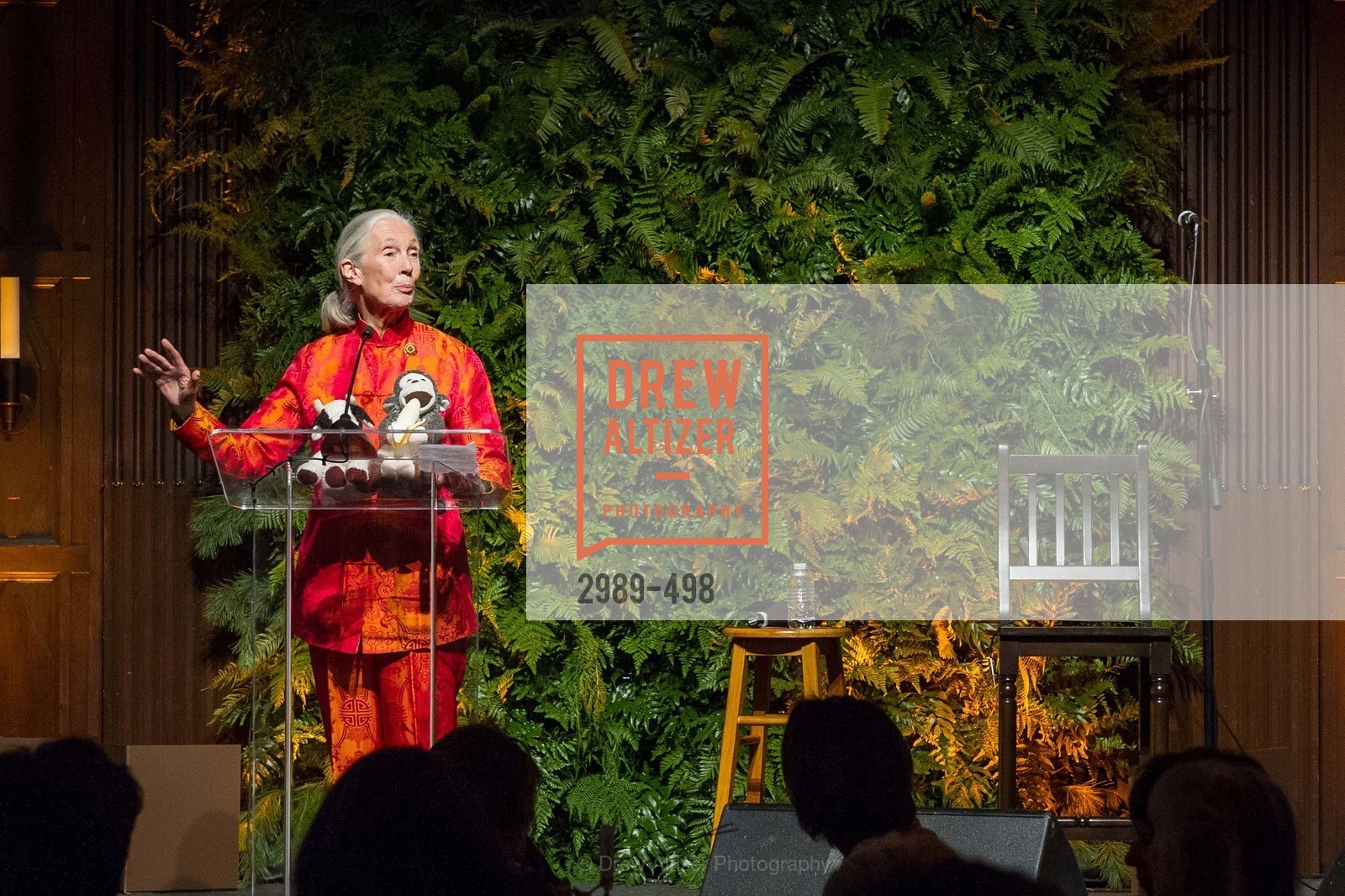 Jane Goodall, Dr. Jane Goodall 80th Birthday Celebration, US. US, April 3rd, 2014,Drew Altizer, Drew Altizer Photography, full-service agency, private events, San Francisco photographer, photographer california
