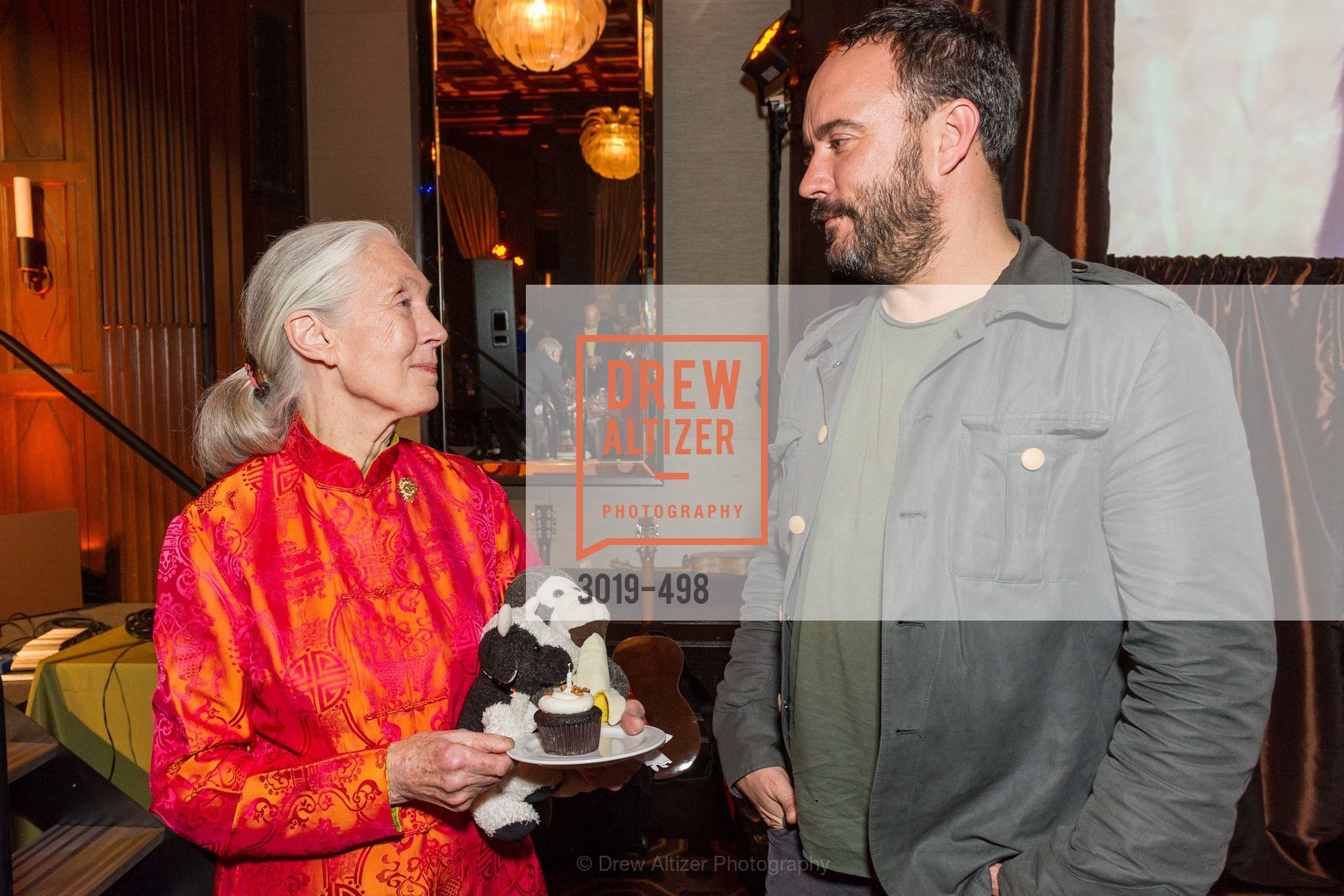 Jane Goodall, Dave Matthews, Dr. Jane Goodall 80th Birthday Celebration, US. US, April 3rd, 2014,Drew Altizer, Drew Altizer Photography, full-service agency, private events, San Francisco photographer, photographer california