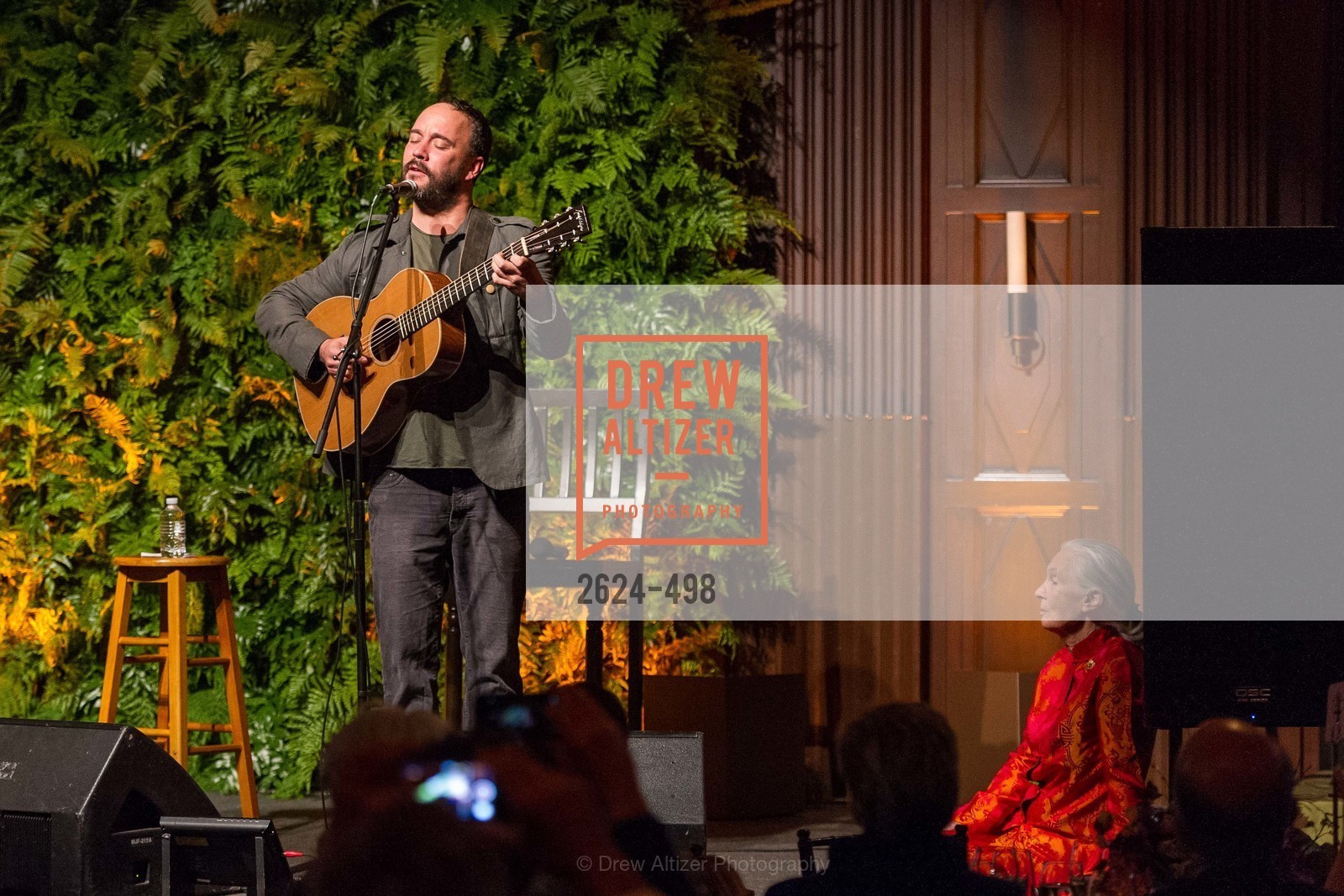 Performance By Dave Matthews, Dr. Jane Goodall 80th Birthday Celebration, US. US, April 3rd, 2014,Drew Altizer, Drew Altizer Photography, full-service agency, private events, San Francisco photographer, photographer california