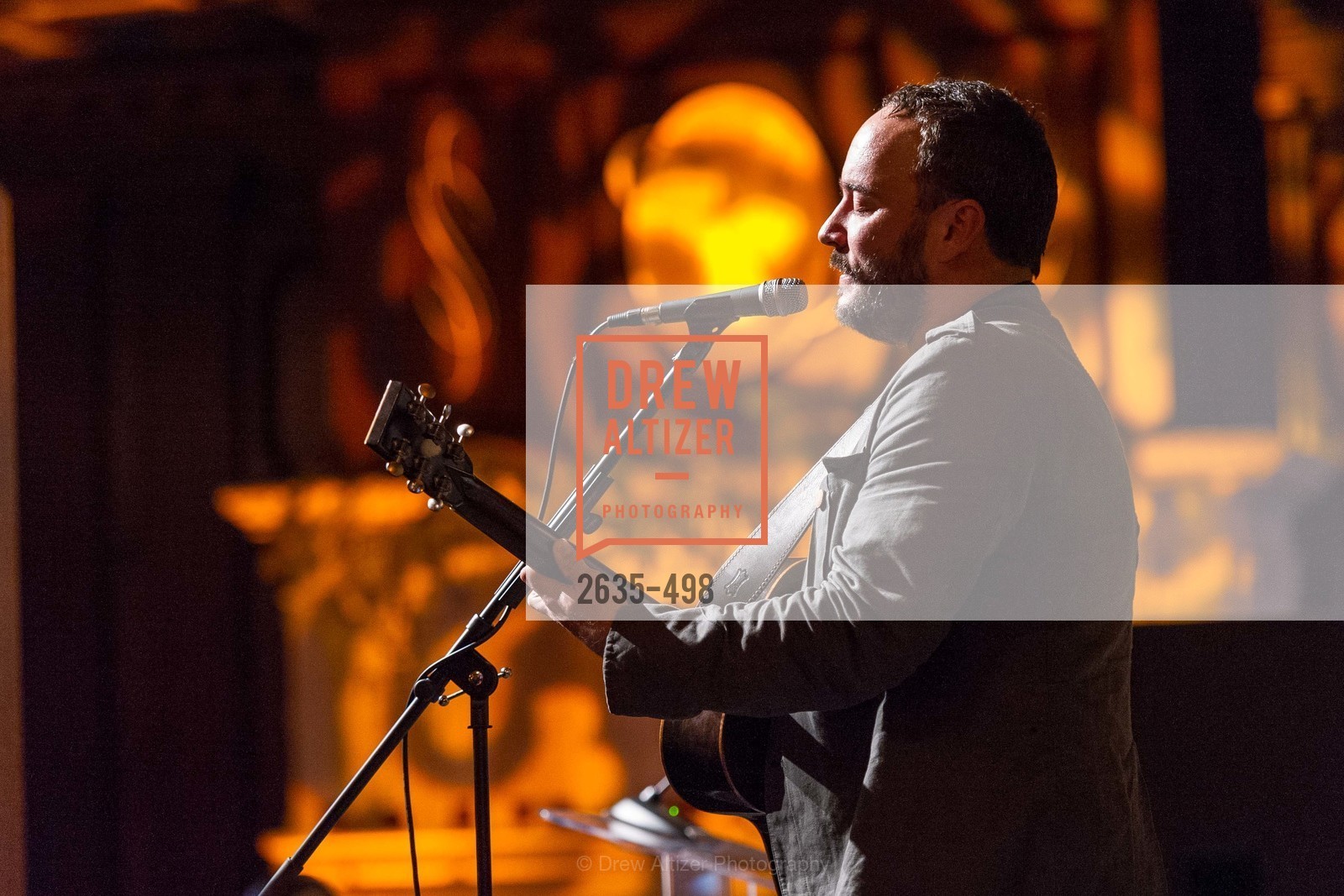Performance By Dave Matthews, Dr. Jane Goodall 80th Birthday Celebration, US. US, April 3rd, 2014,Drew Altizer, Drew Altizer Photography, full-service agency, private events, San Francisco photographer, photographer california